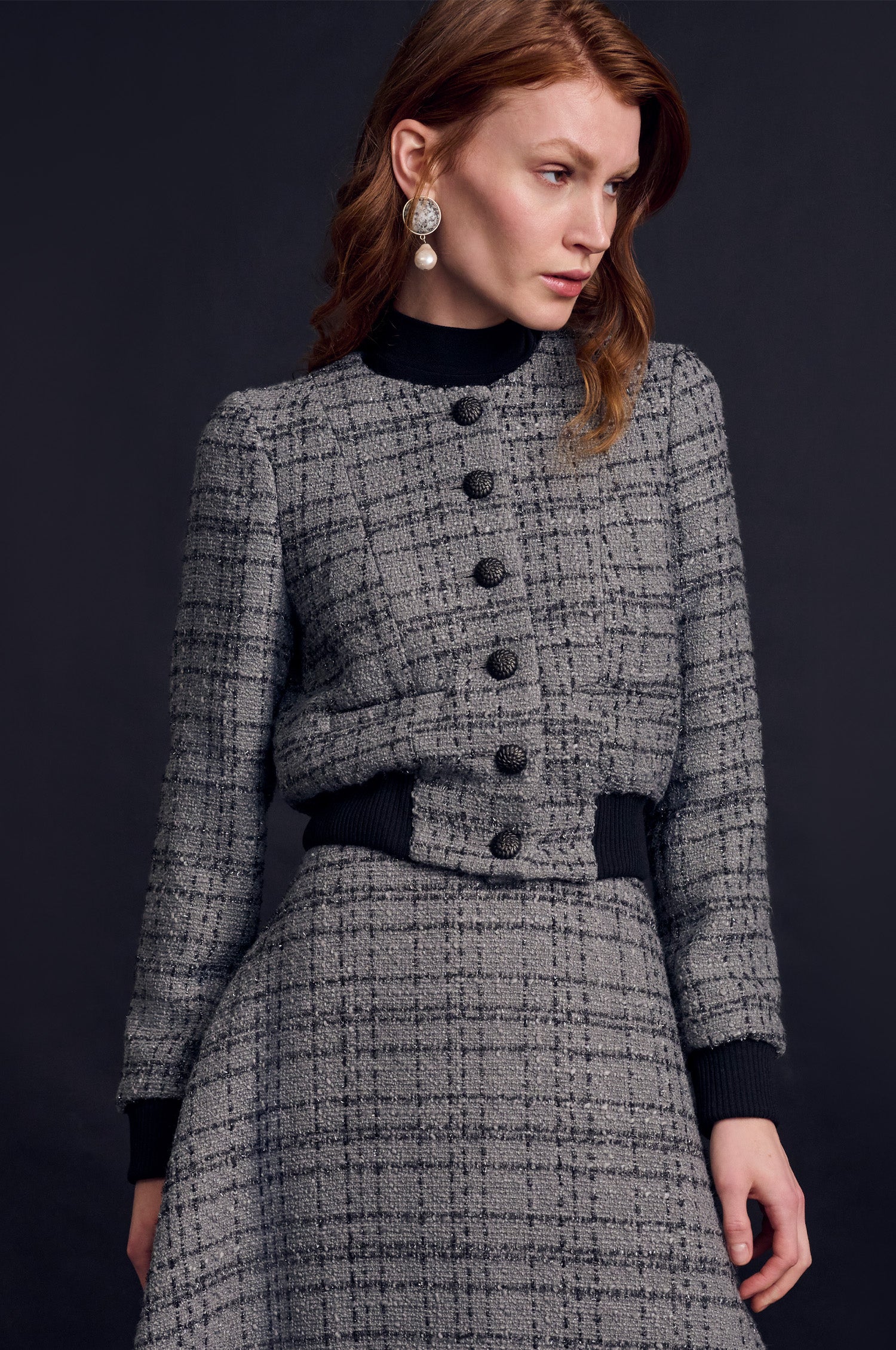 Jacke Luna in Grau