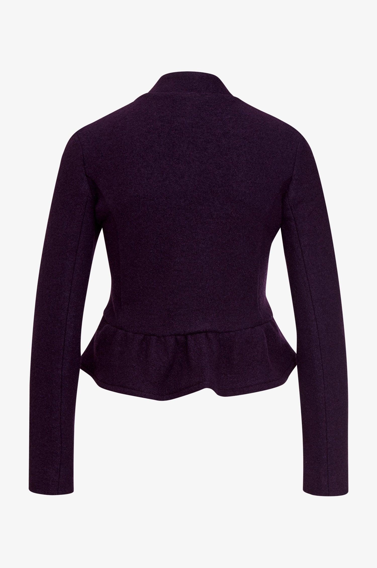 Jacke Mila in Aubergine - TRACHT À PORTER