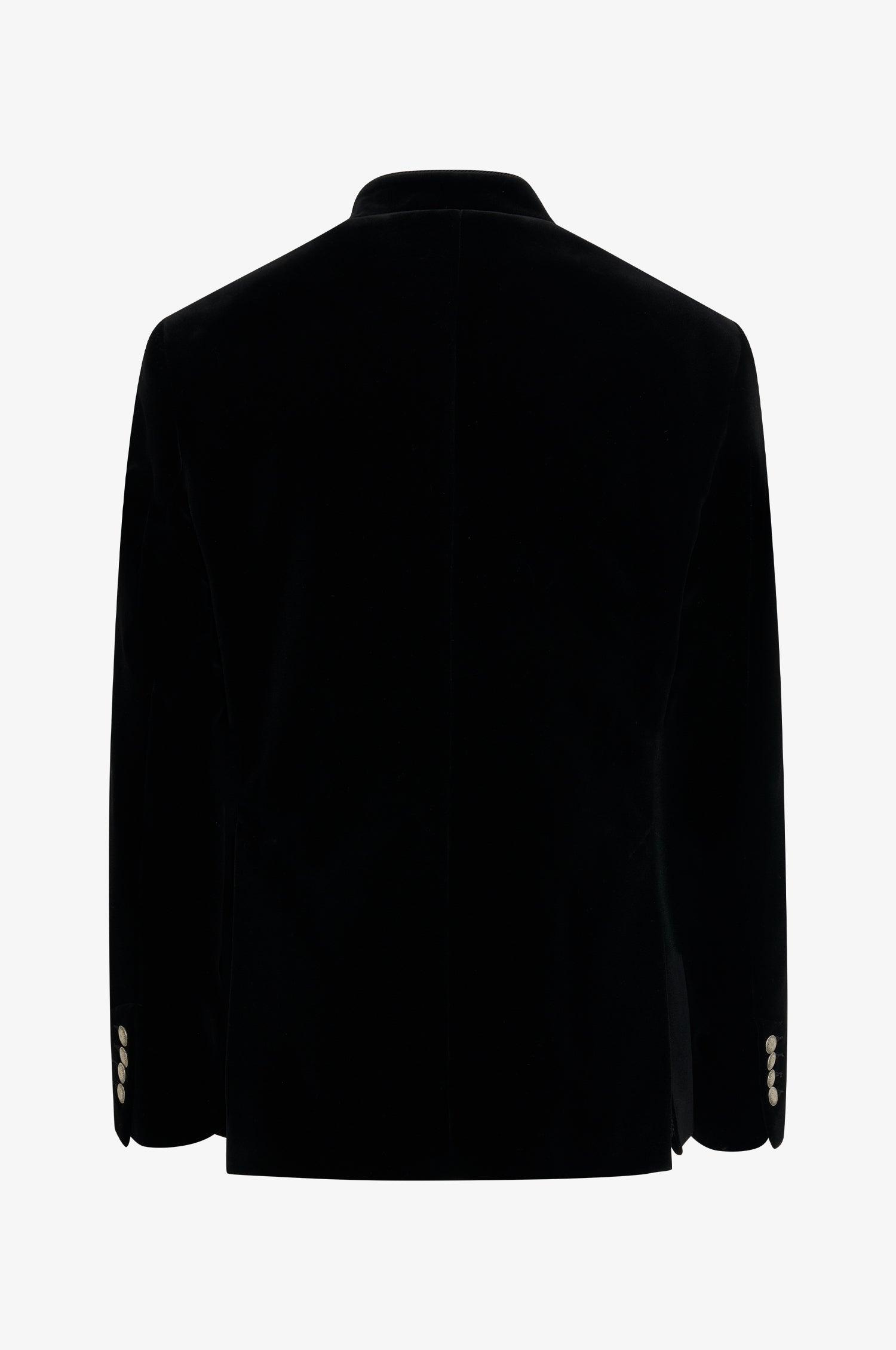 Samtjanker Jack in Schwarz - TRACHT À PORTER