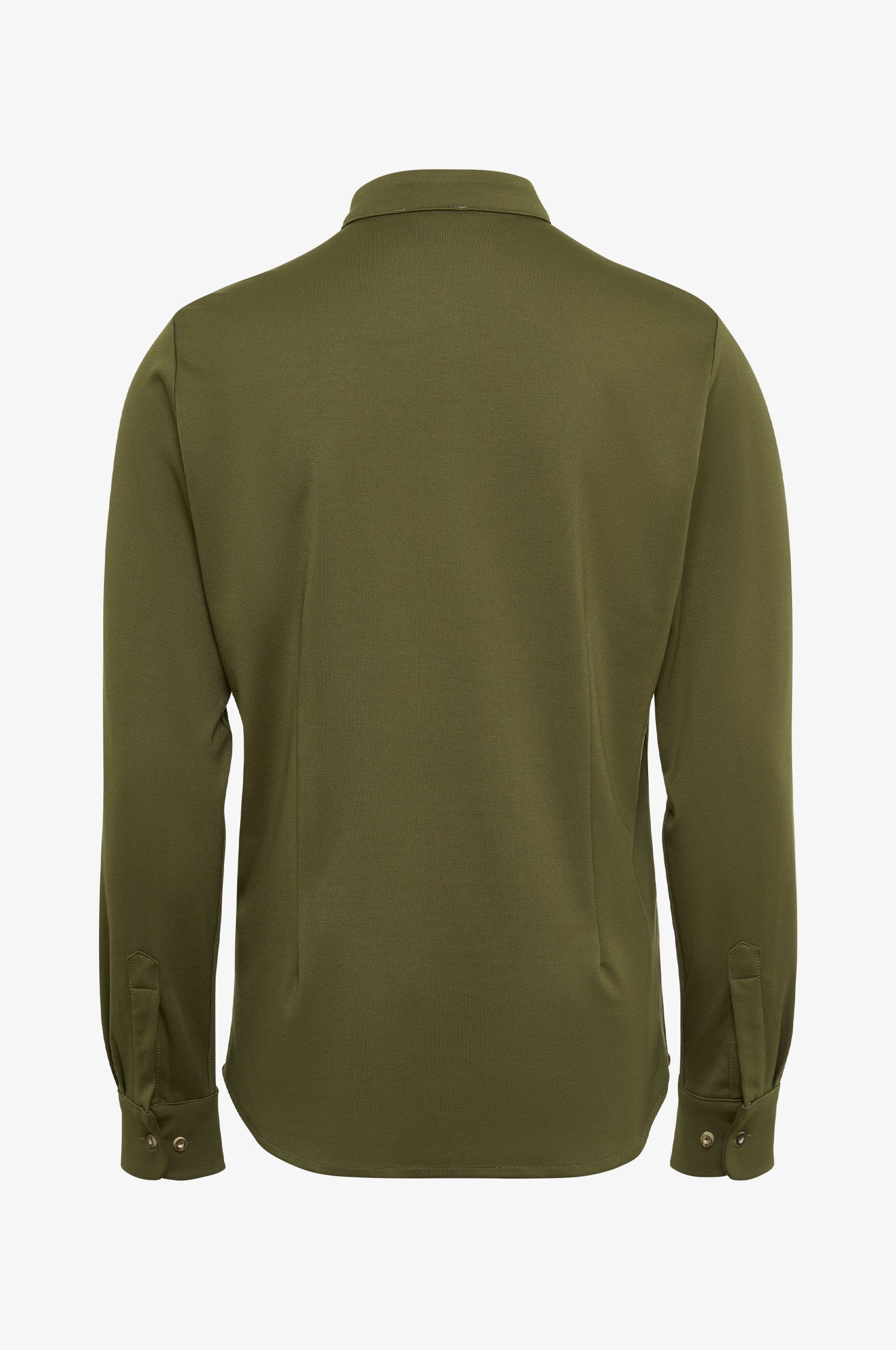 Jersey Hemd Leo in Olive