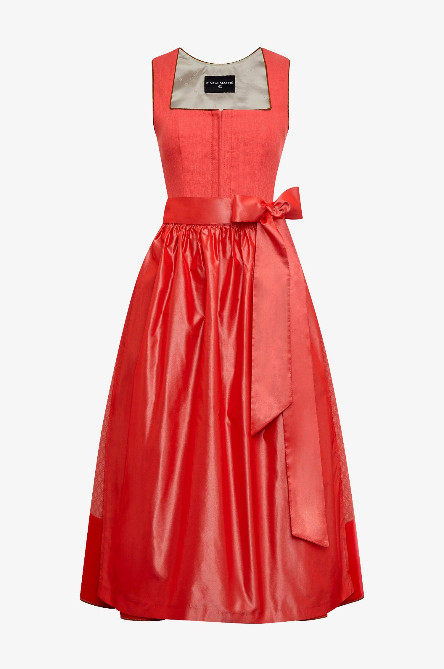 Jubiläumsdirndl in Coral - TRACHT À PORTER