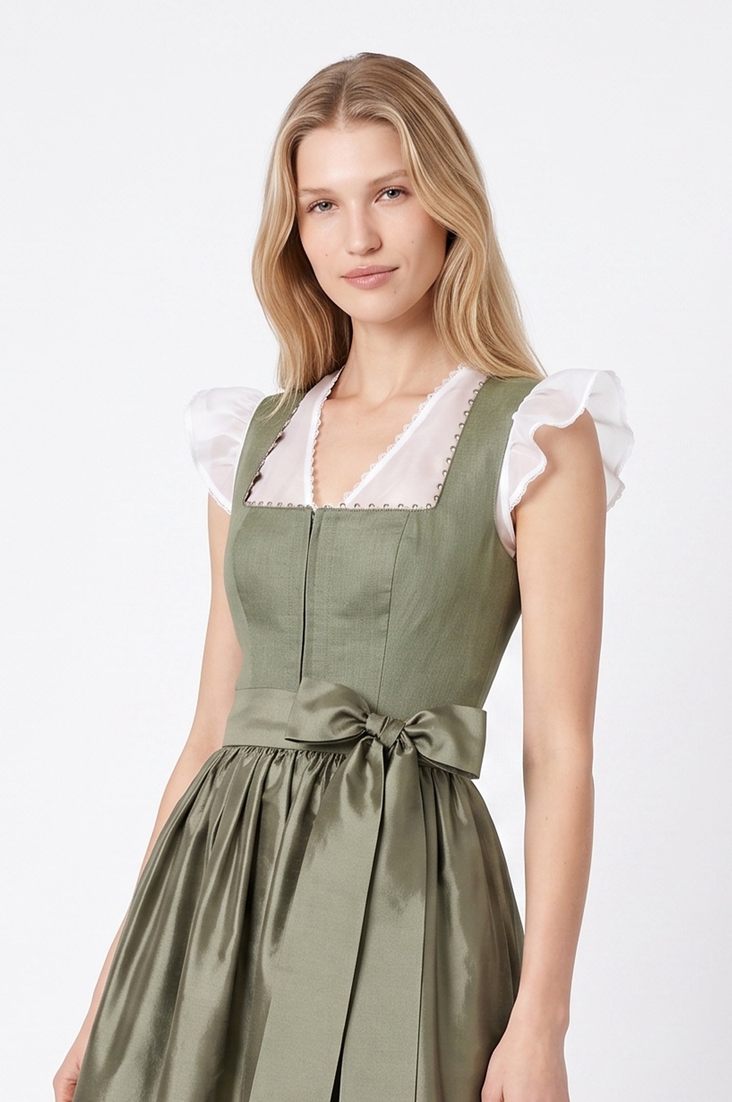 Seidenbluse Kiki in Weiß
