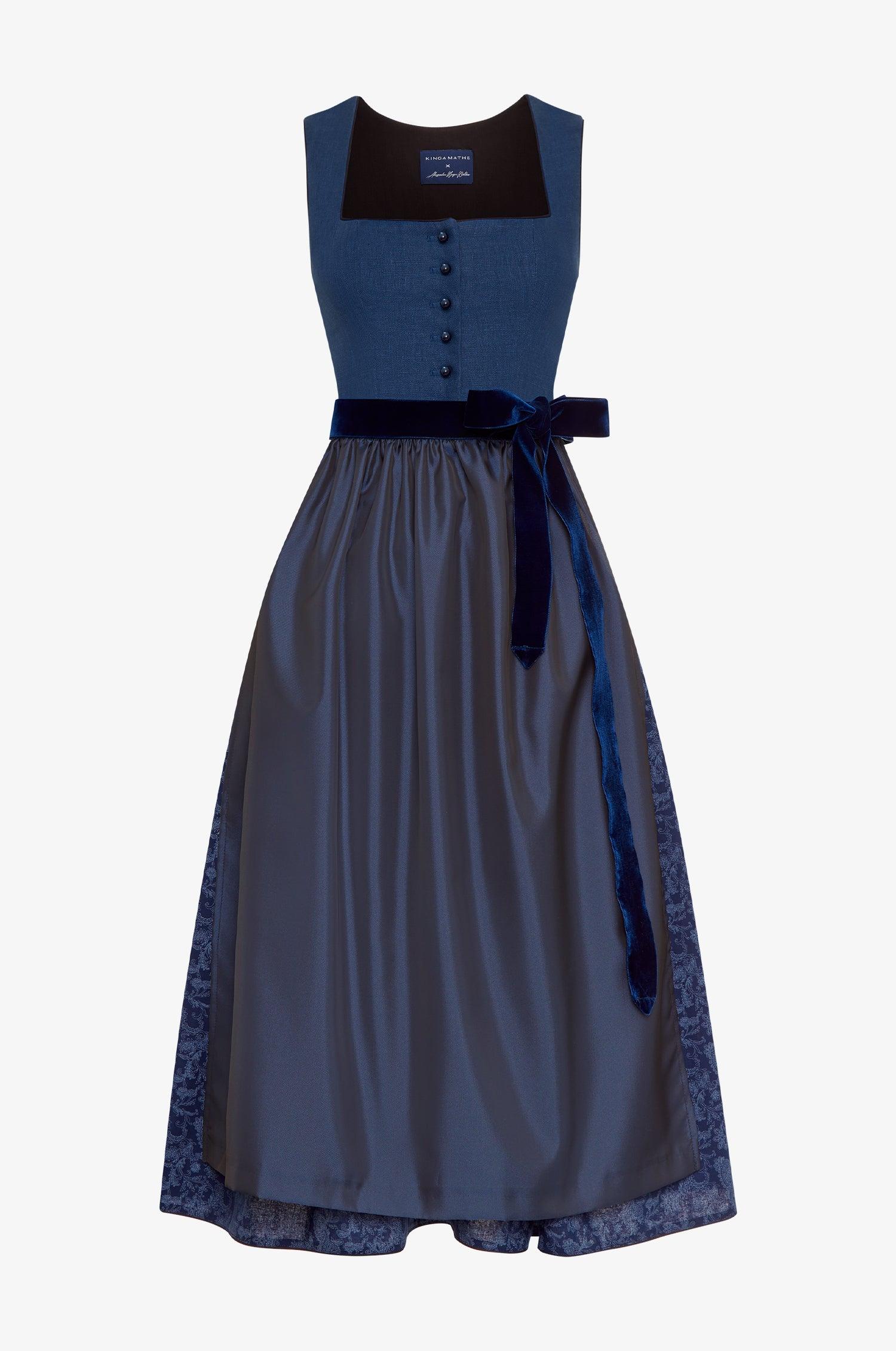Dirndl Sandy in Nachtblau - TRACHT À PORTER
