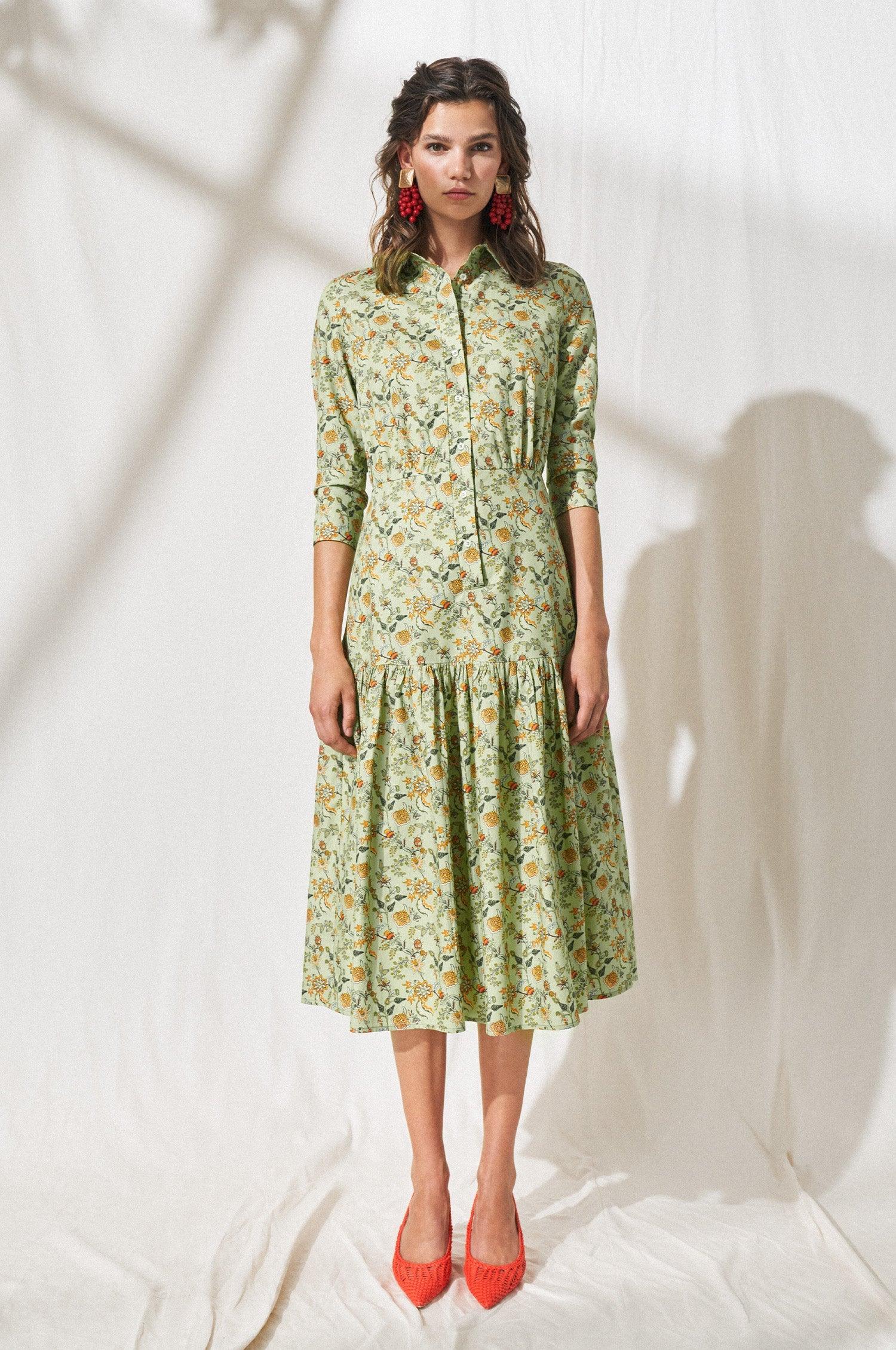 Kleid Tami in Grün - TRACHT À PORTER