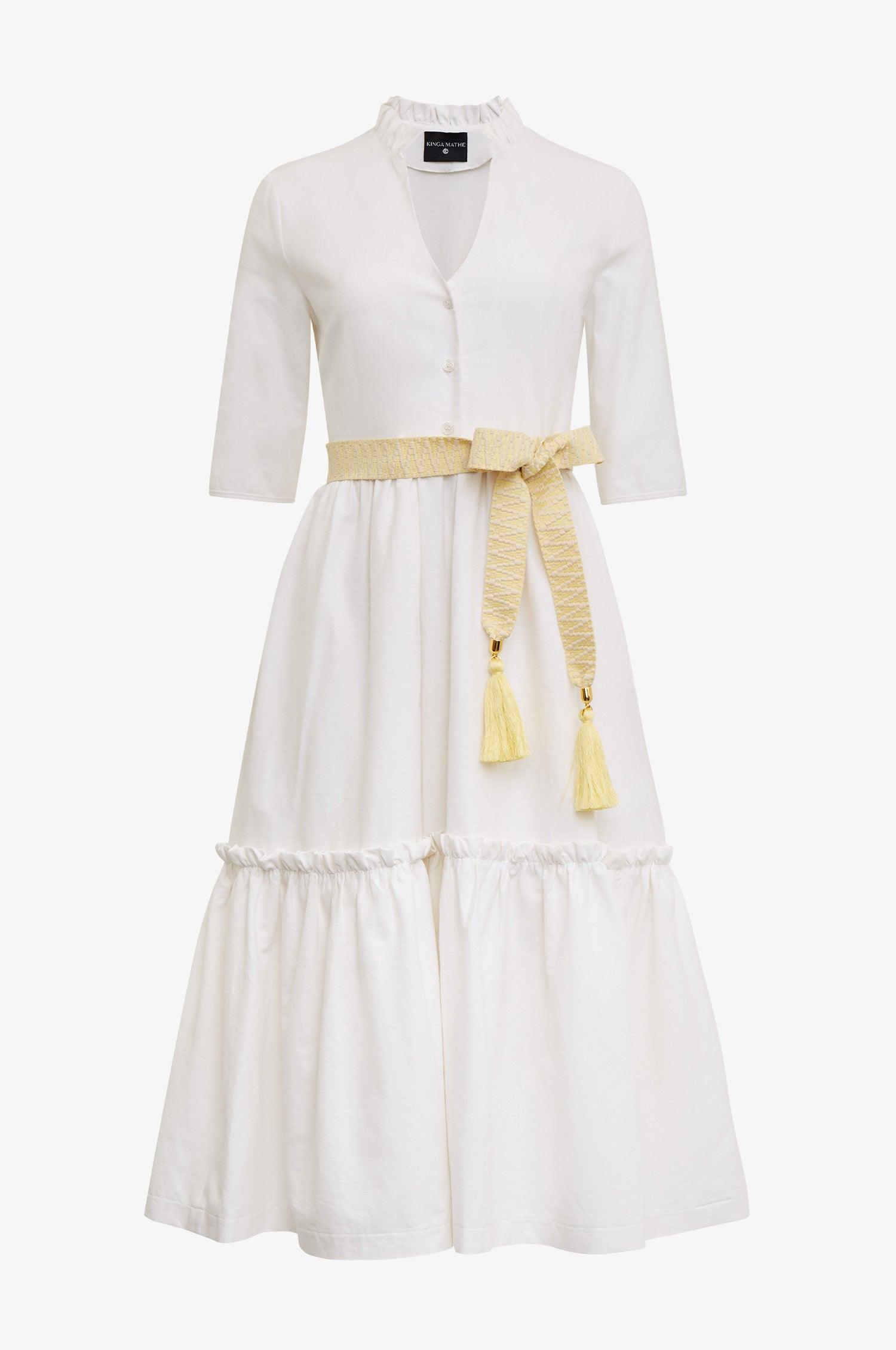 Kleid Sue in Weiß - TRACHT À PORTER