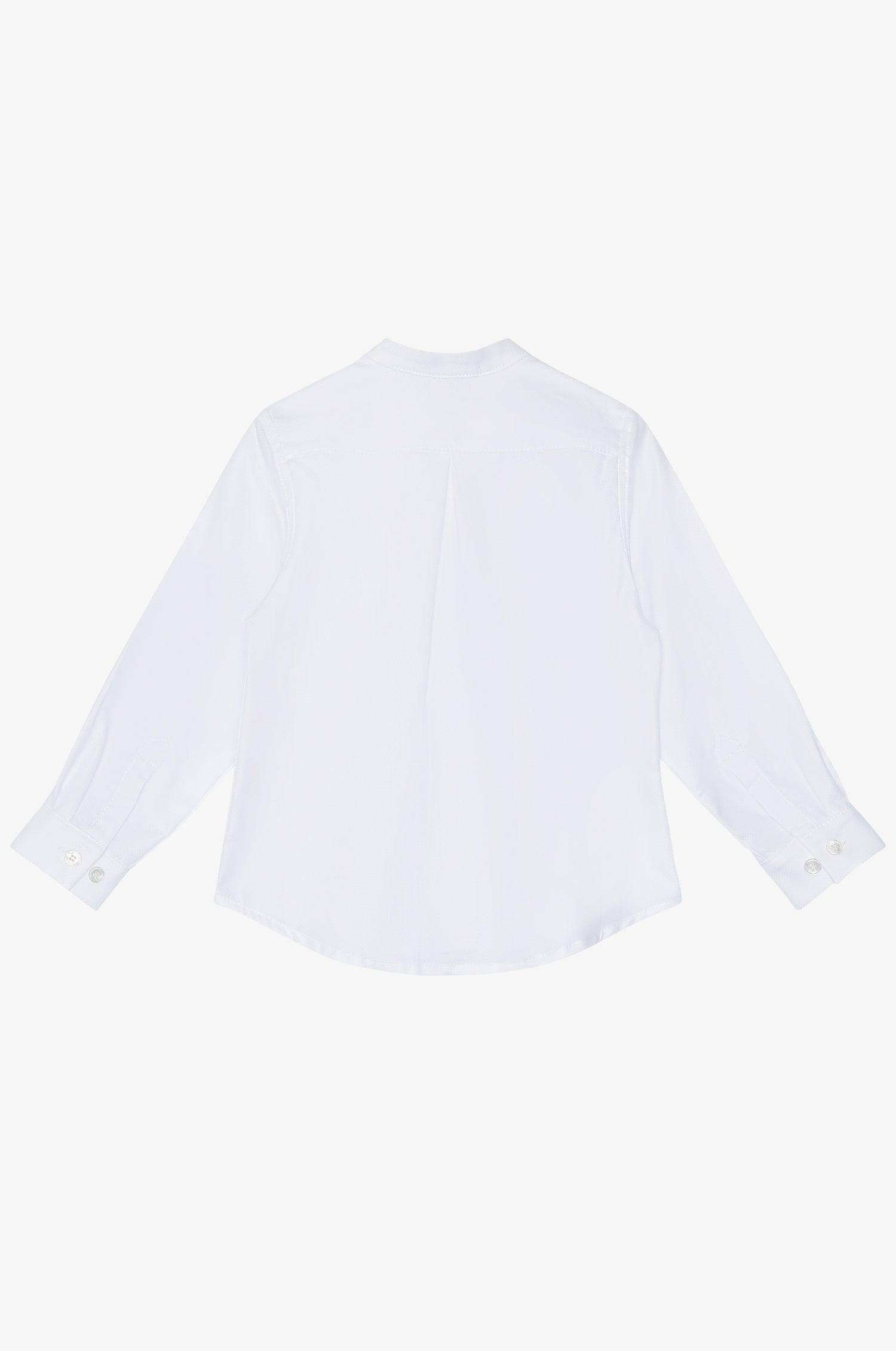Knabenhemd Fin in weiß - TRACHT À PORTER