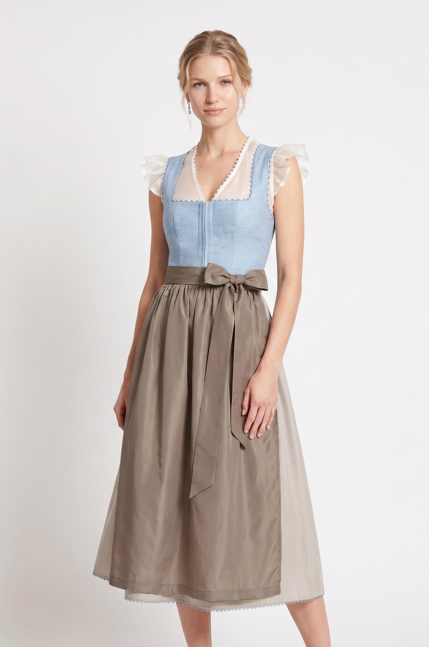 Dirndl Korfu in Blau