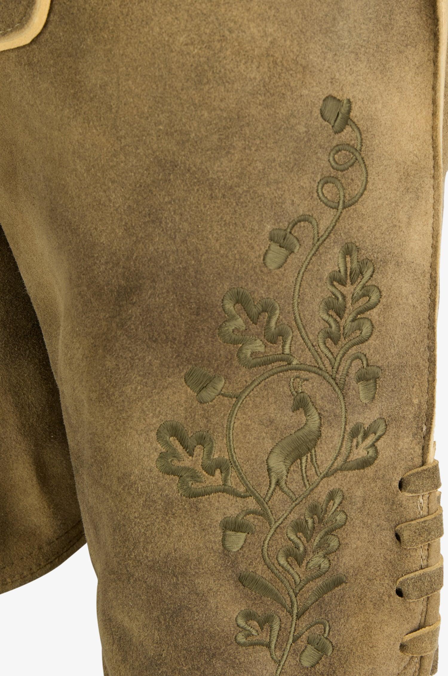 Ziegen Lederhose Ludwig in Inka - TRACHT À PORTER