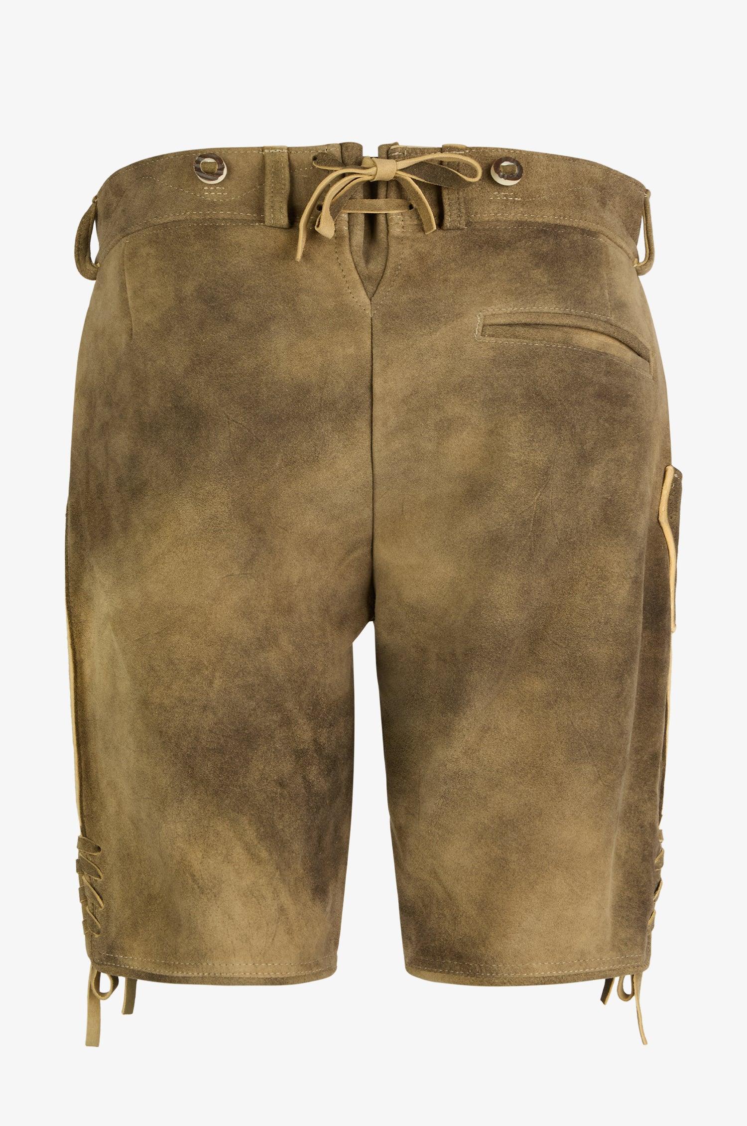 Ziegen Lederhose Ludwig in Inka - TRACHT À PORTER
