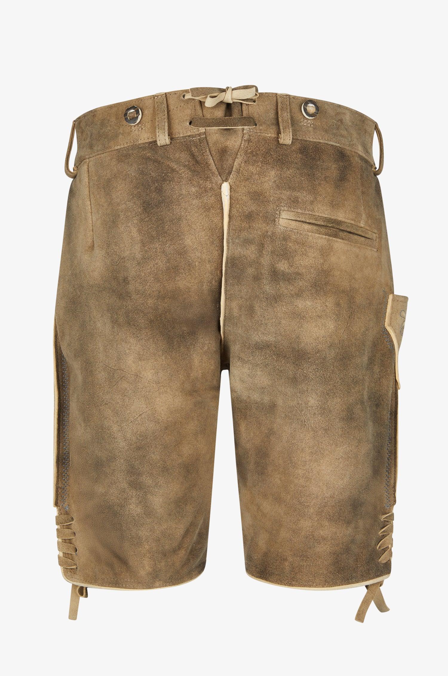 Ziegen Lederhose Josef in Inka - TRACHT À PORTER
