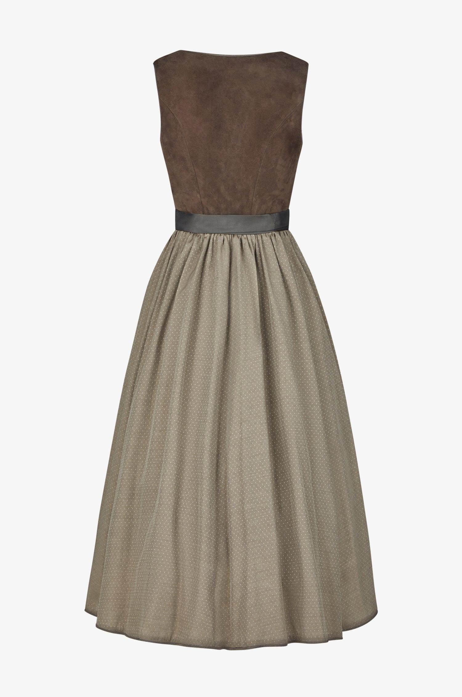 Lederdirndl Liane in Flint - TRACHT À PORTER