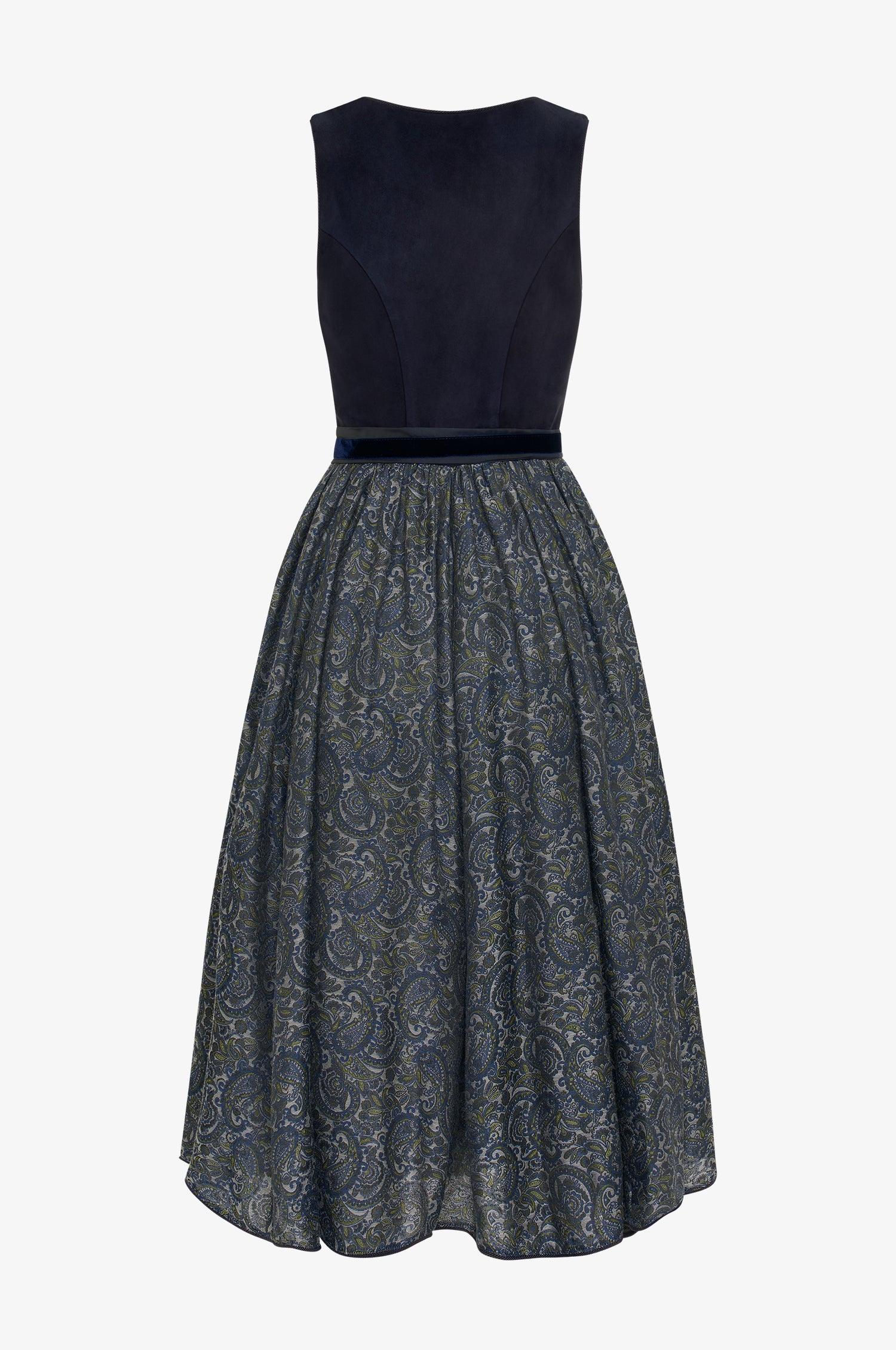 Lederdirndl Maliano in Nachtblau - TRACHT À PORTER