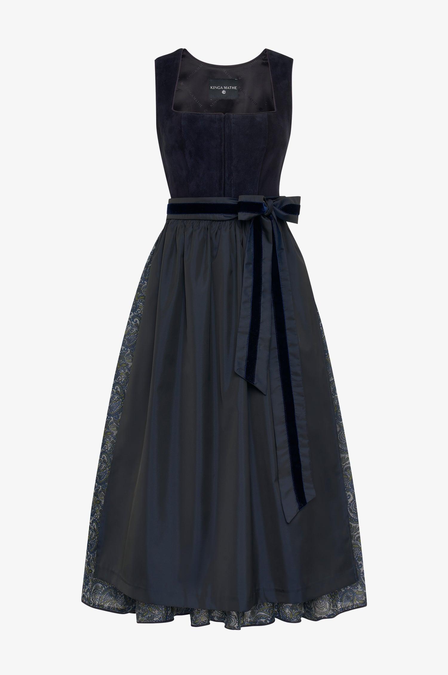 Lederdirndl Maliano in Nachtblau - TRACHT À PORTER