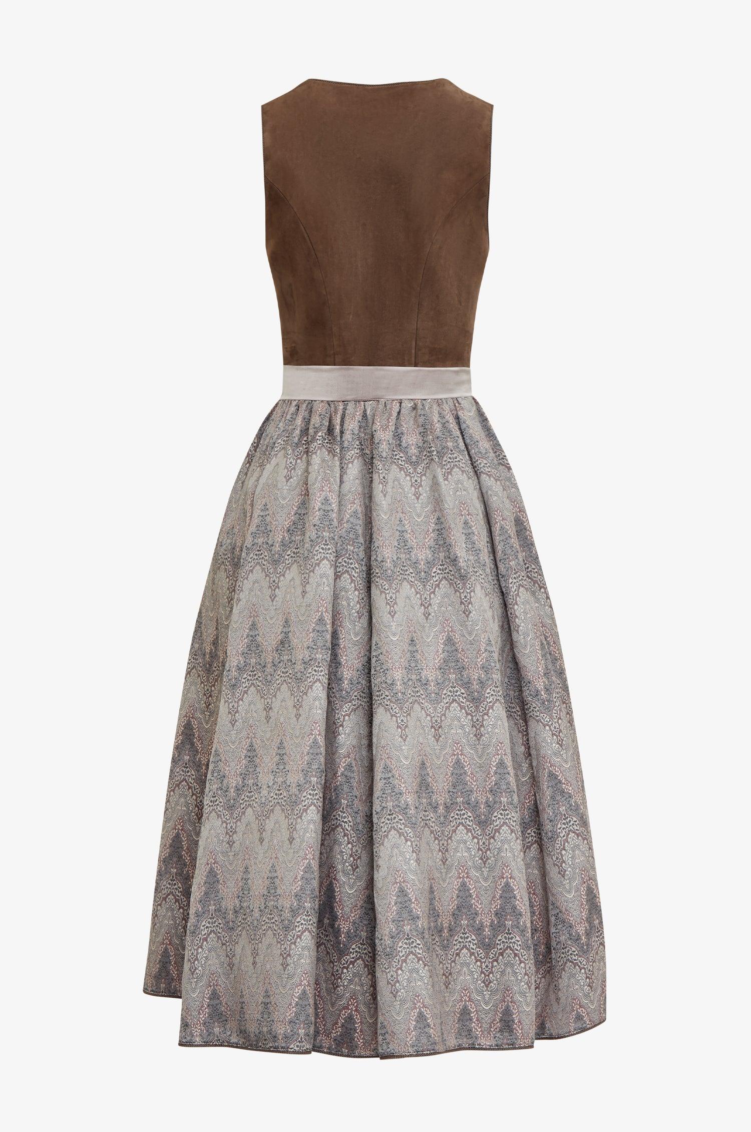 Lederdirndl Mollina in Flint - TRACHT À PORTER