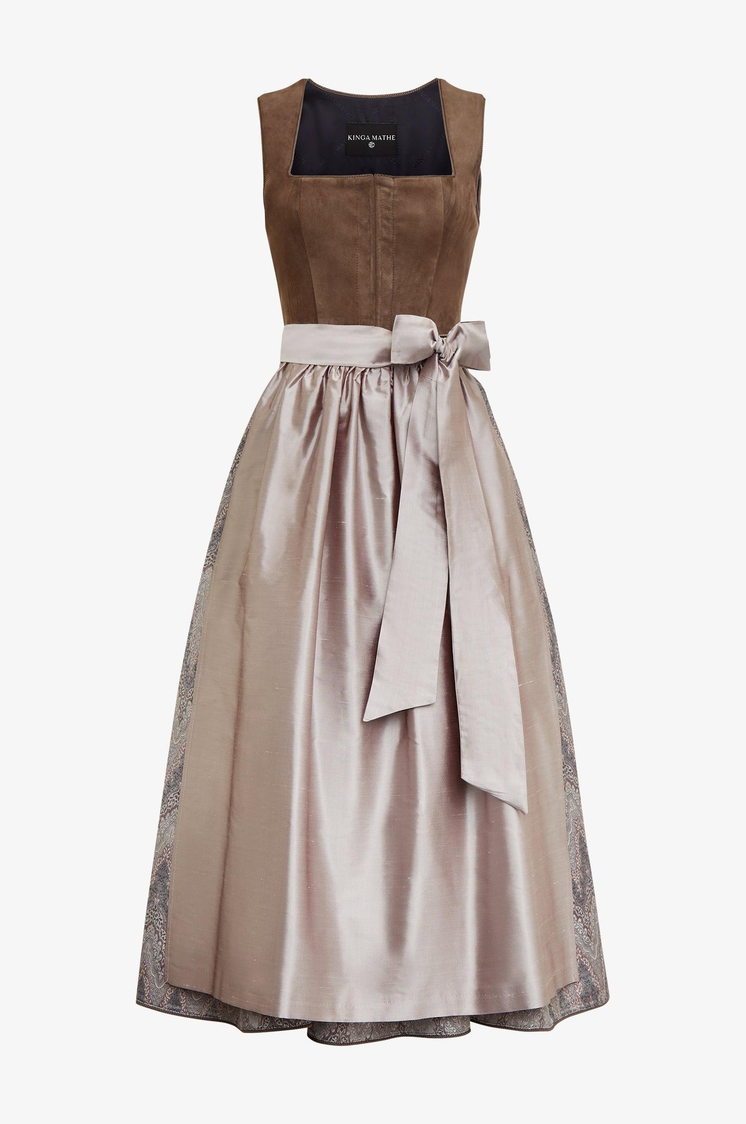 Lederdirndl Mollina in Flint - TRACHT À PORTER