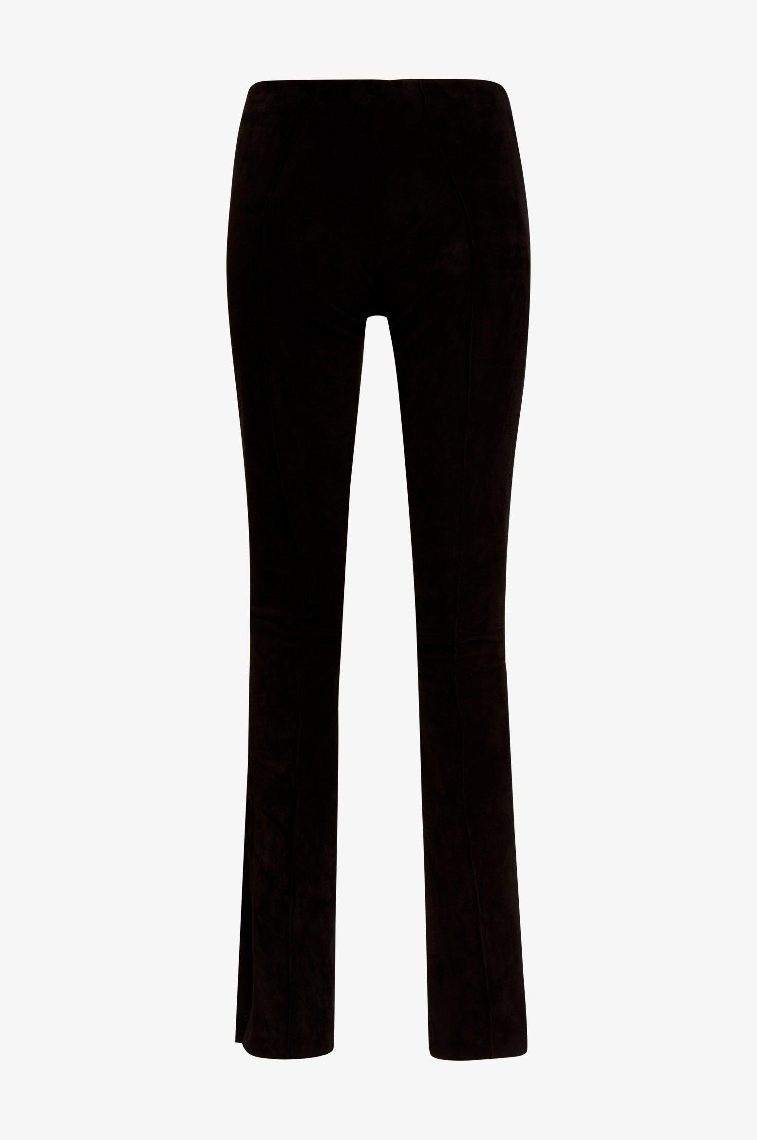 Lederhose Anouk in Schwarz - TRACHT À PORTER