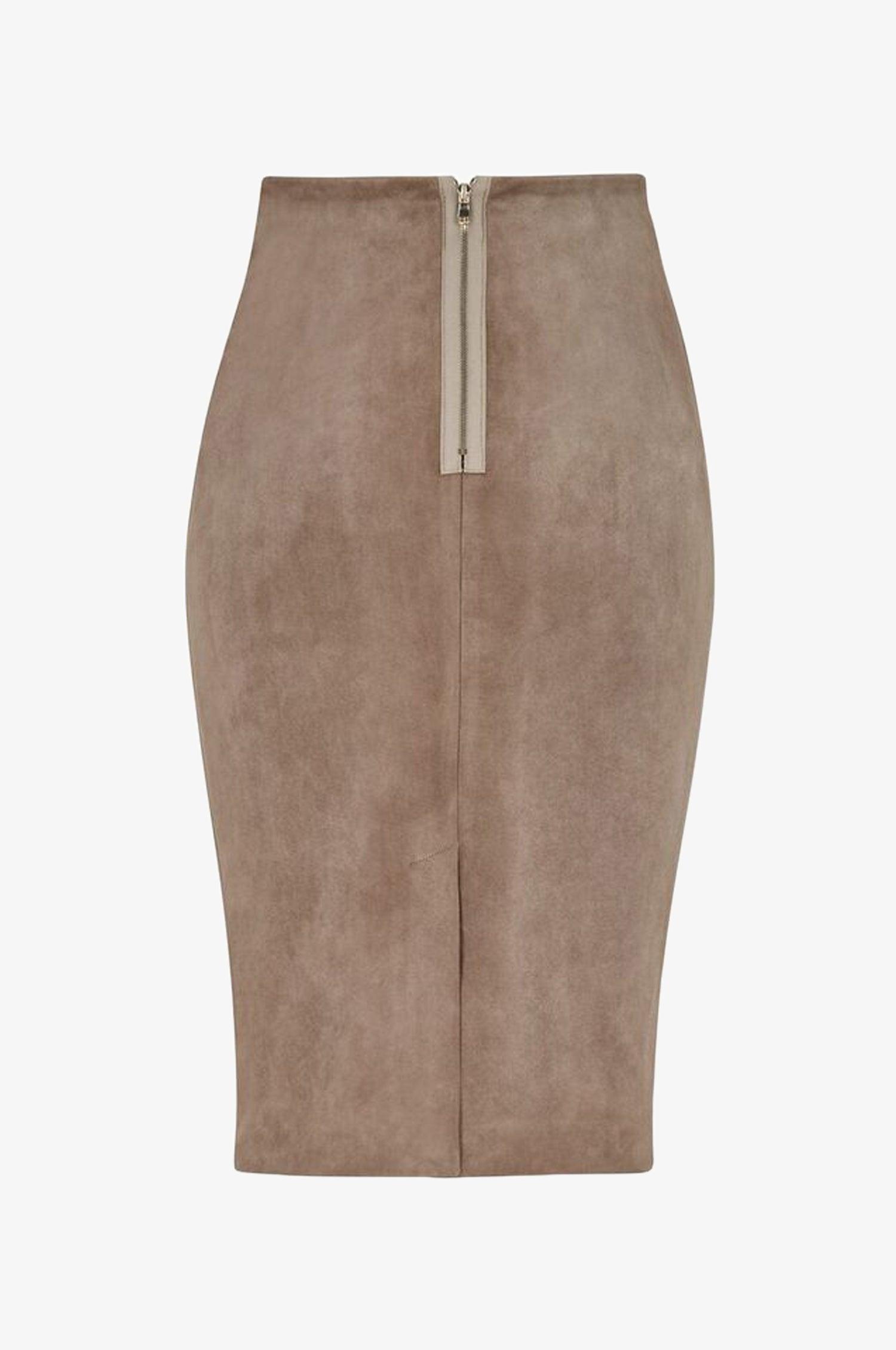 Lederrock Deborah in Rosenholz - TRACHT À PORTER