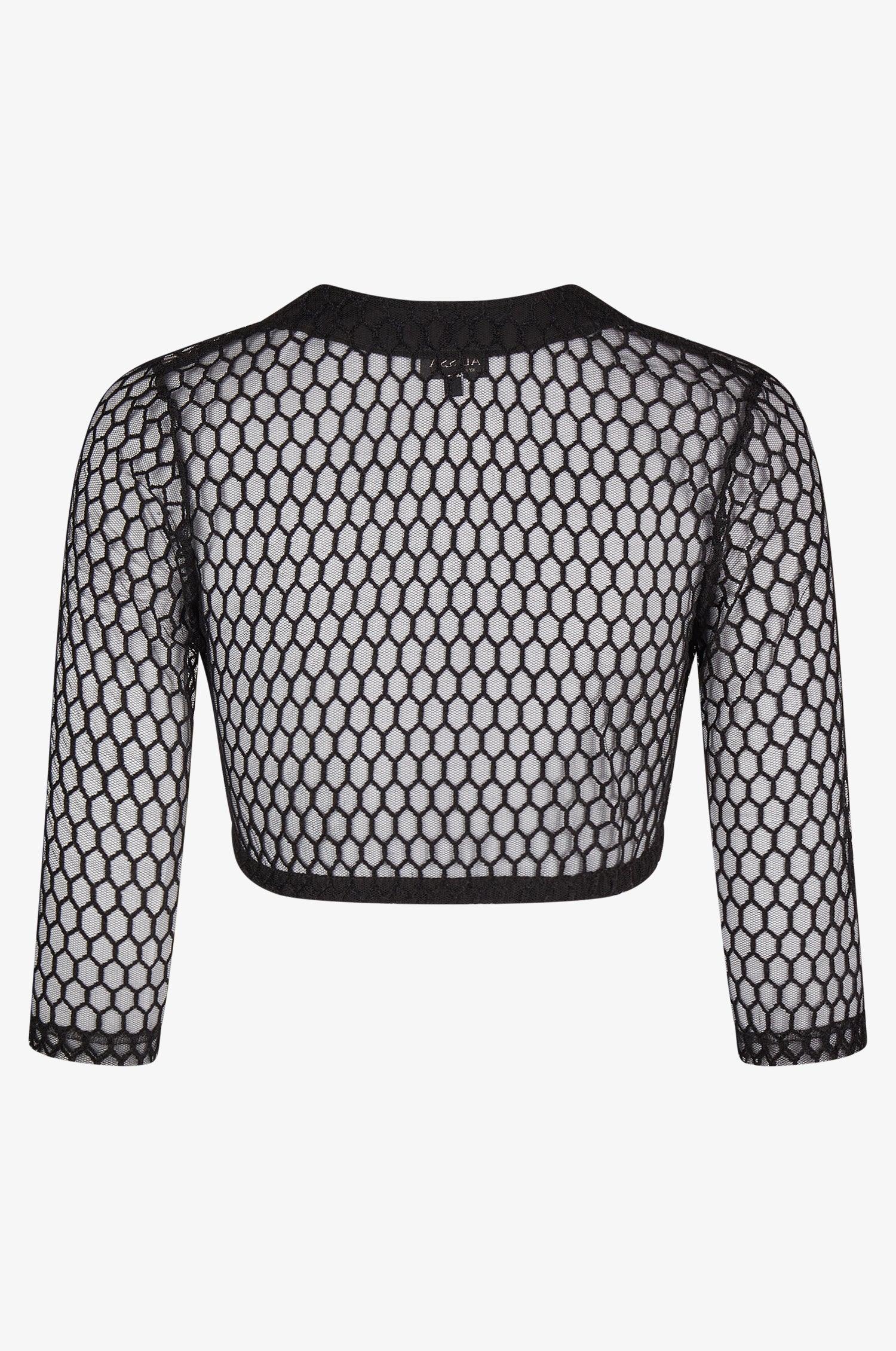 Dirndlbluse Lee in Schwarz - TRACHT À PORTER