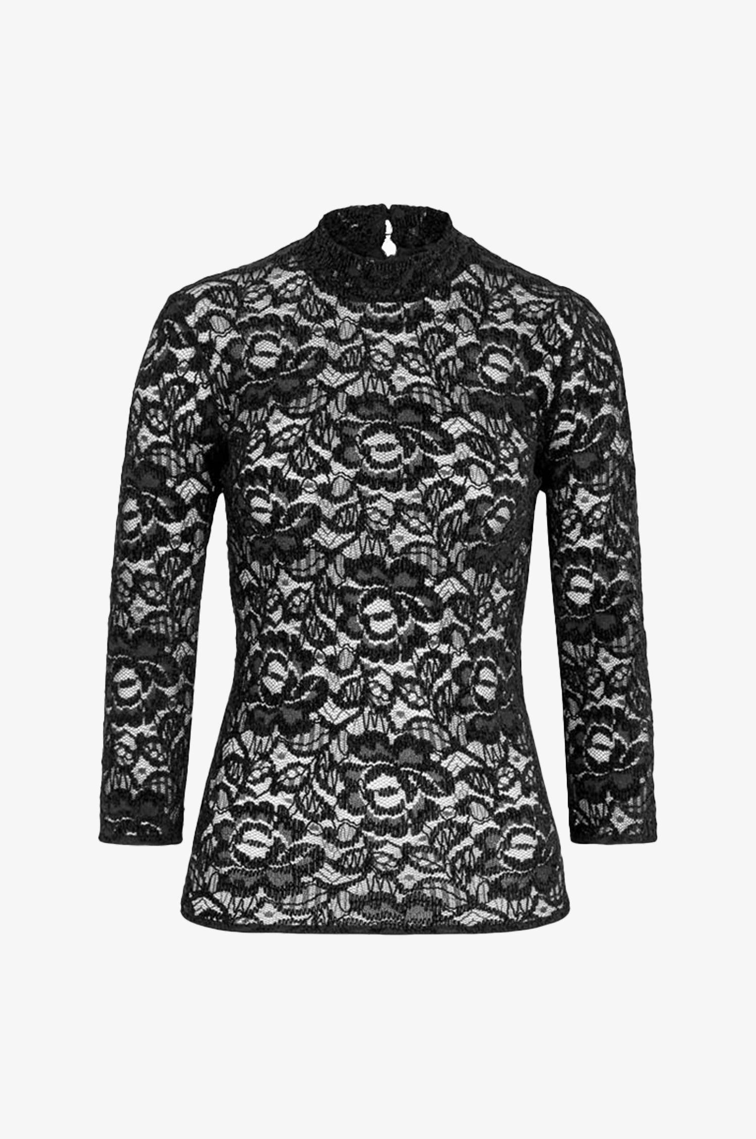 Top Lina in Schwarz