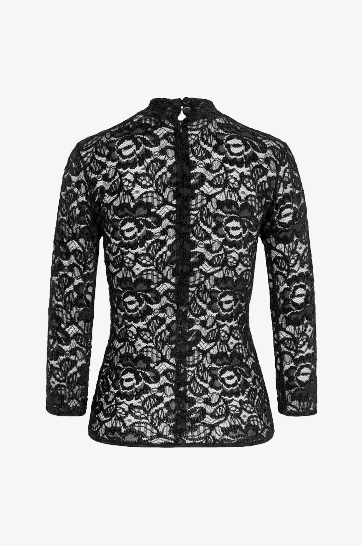 Top Lina in Schwarz