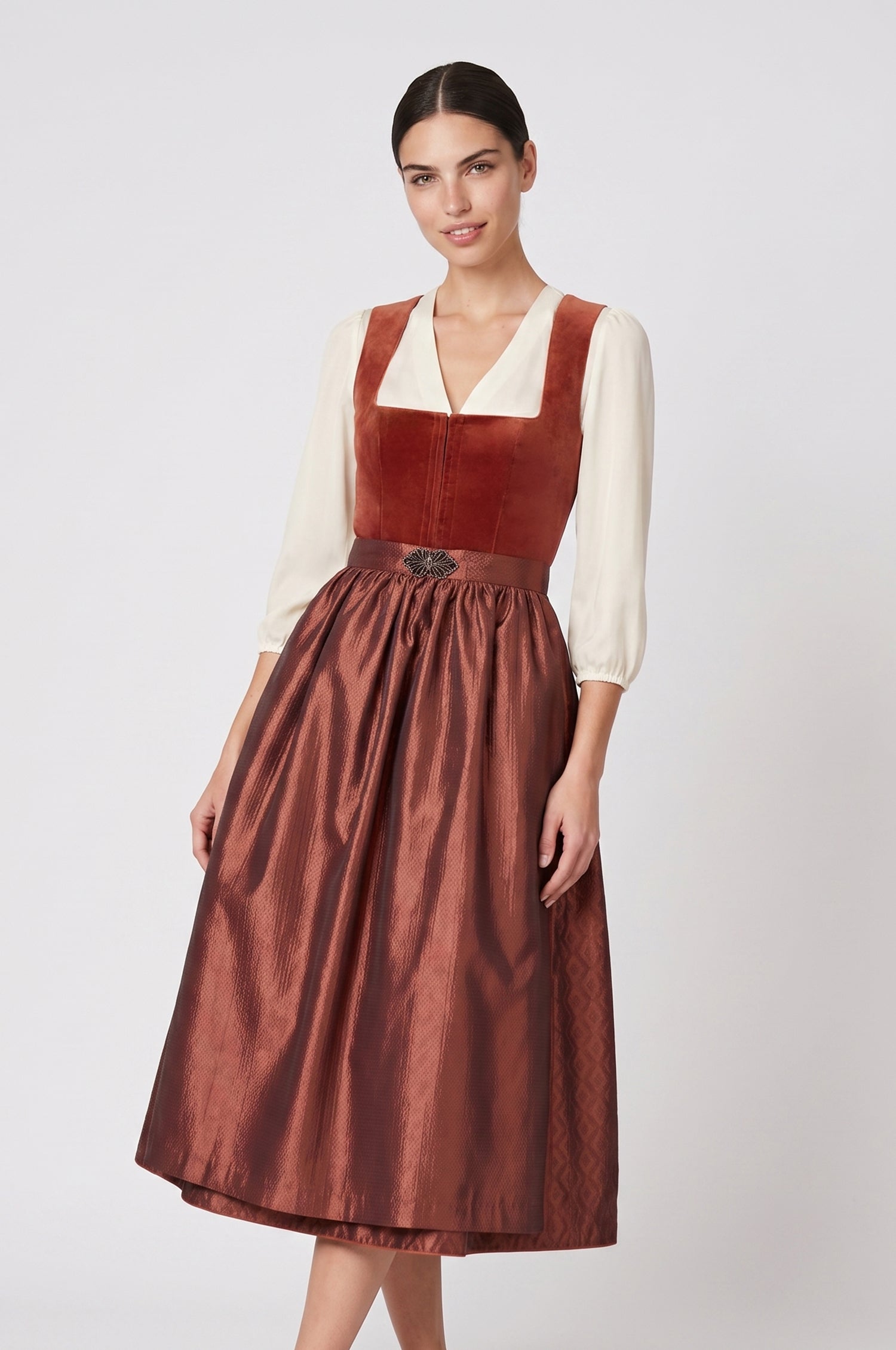 Dirndl Lumi in Terracotta