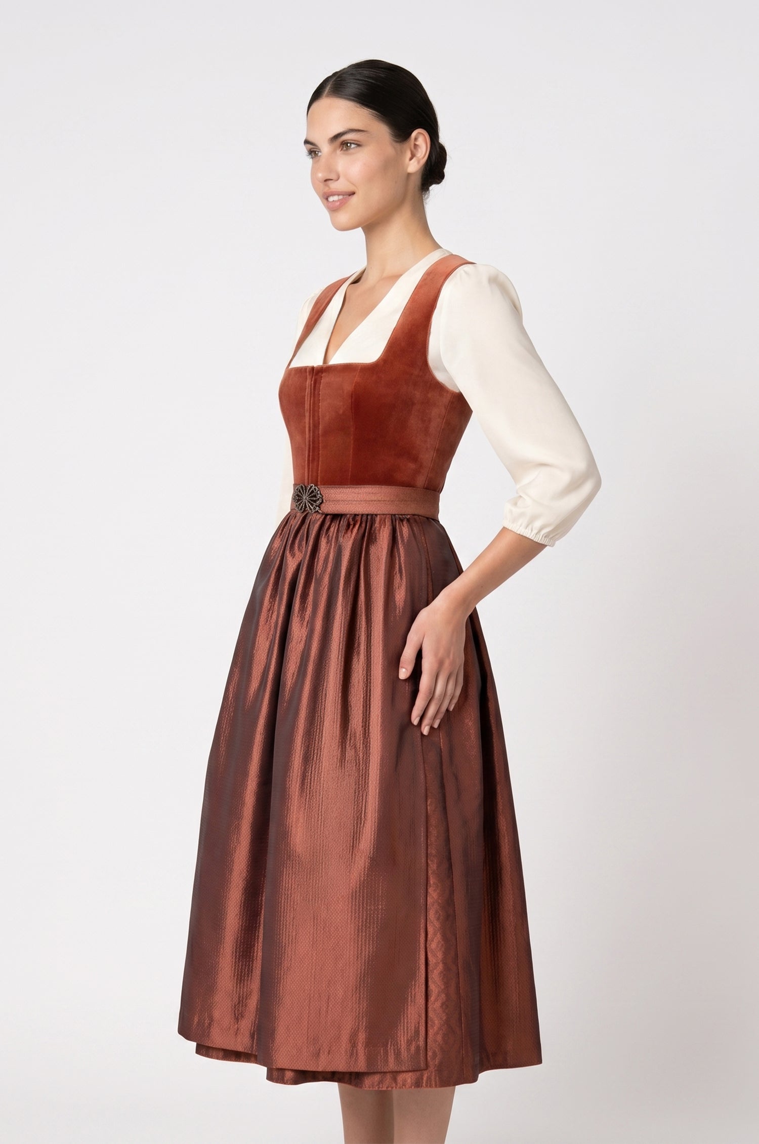 Dirndl Lumi in Terracotta