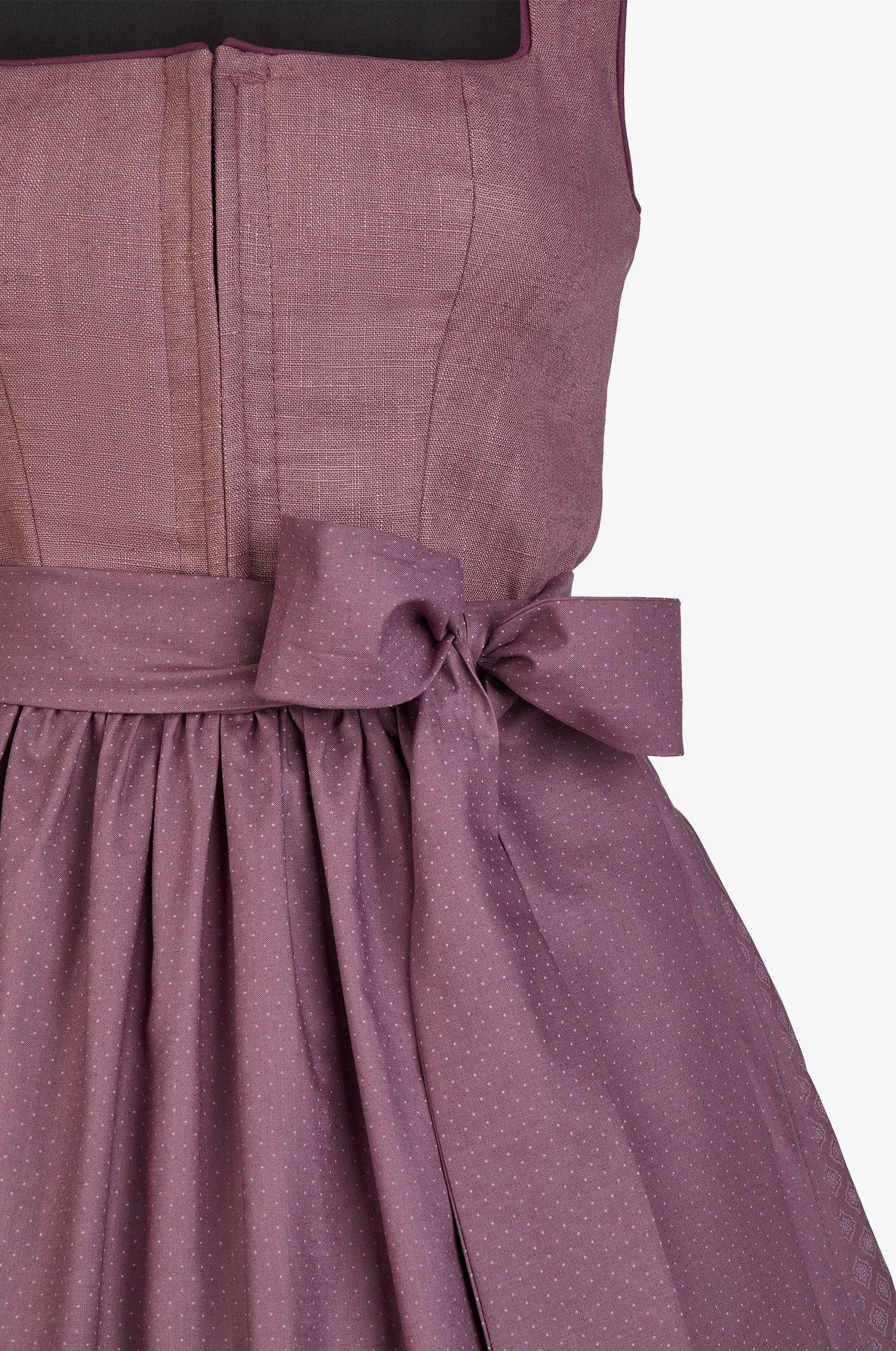 Dirndl Madlen in Mauve - TRACHT À PORTER
