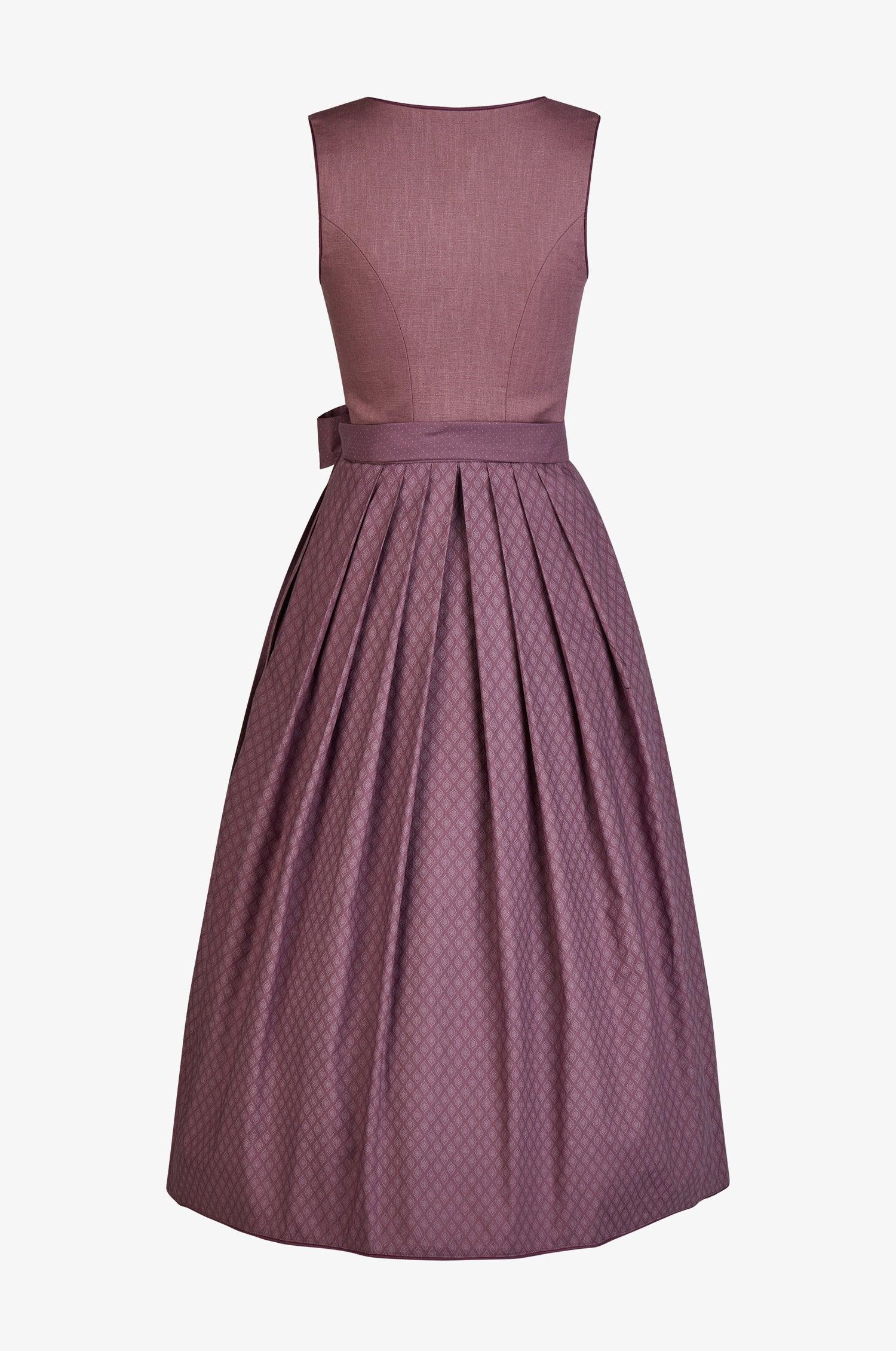 Dirndl Madlen in Mauve - TRACHT À PORTER