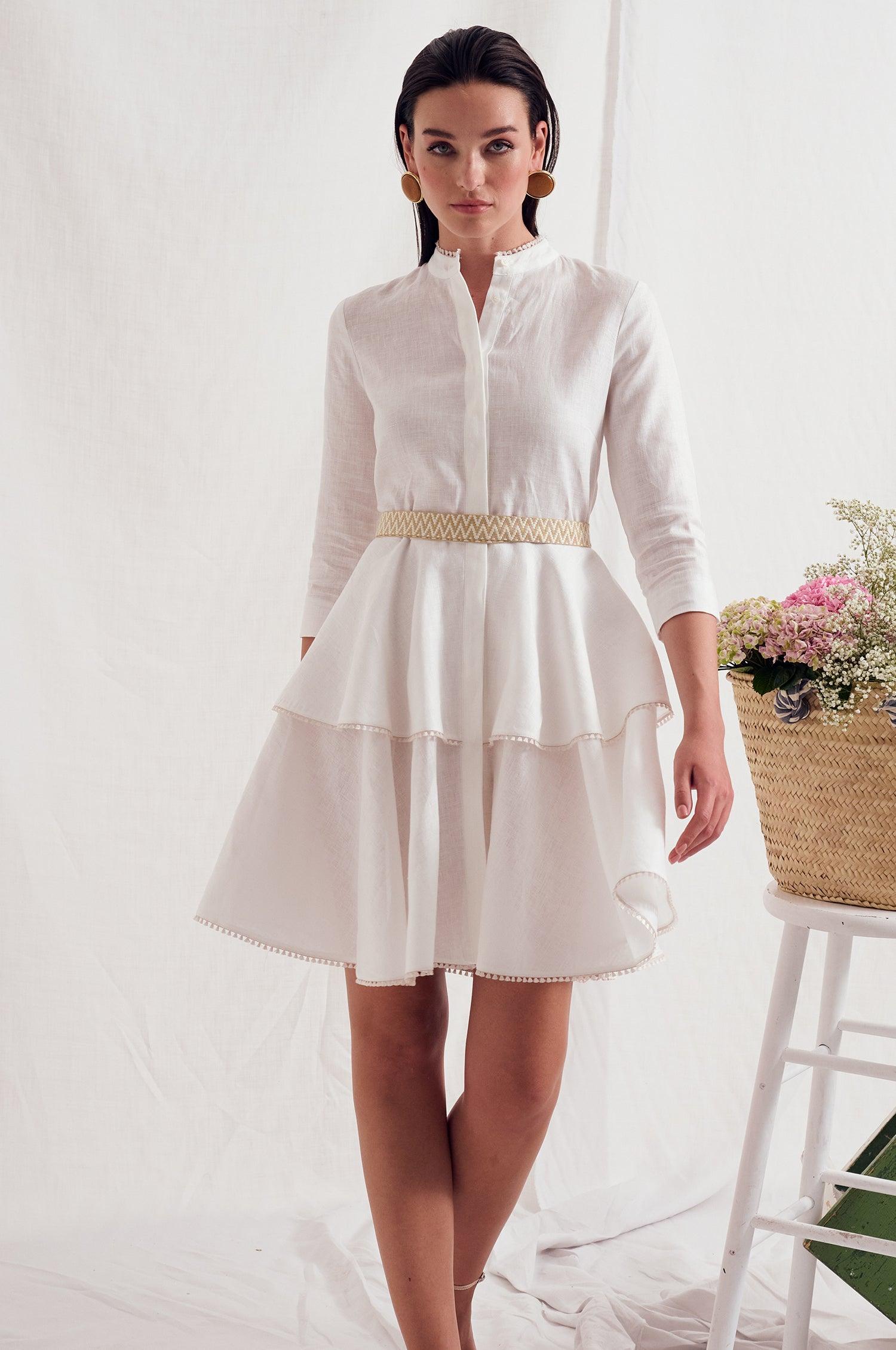 Kleid Mica in Weiß - TRACHT À PORTER