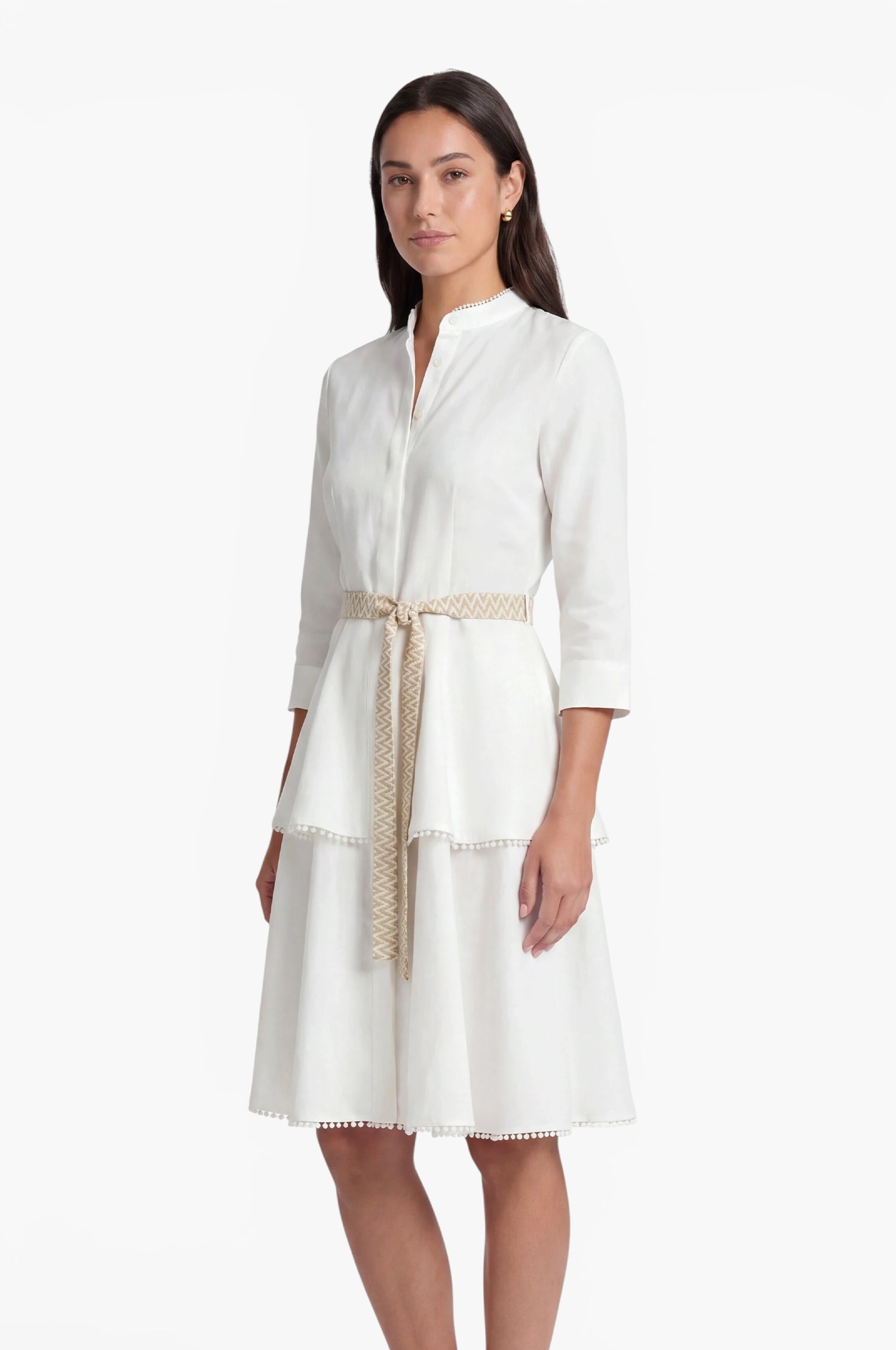 Kleid Mica in Weiß