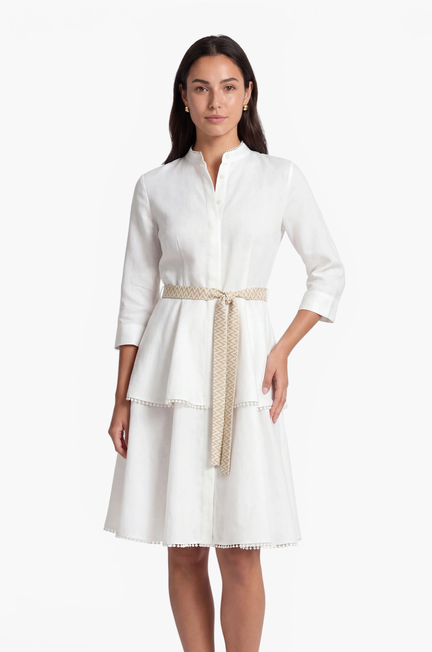 Kleid Mica in Weiß