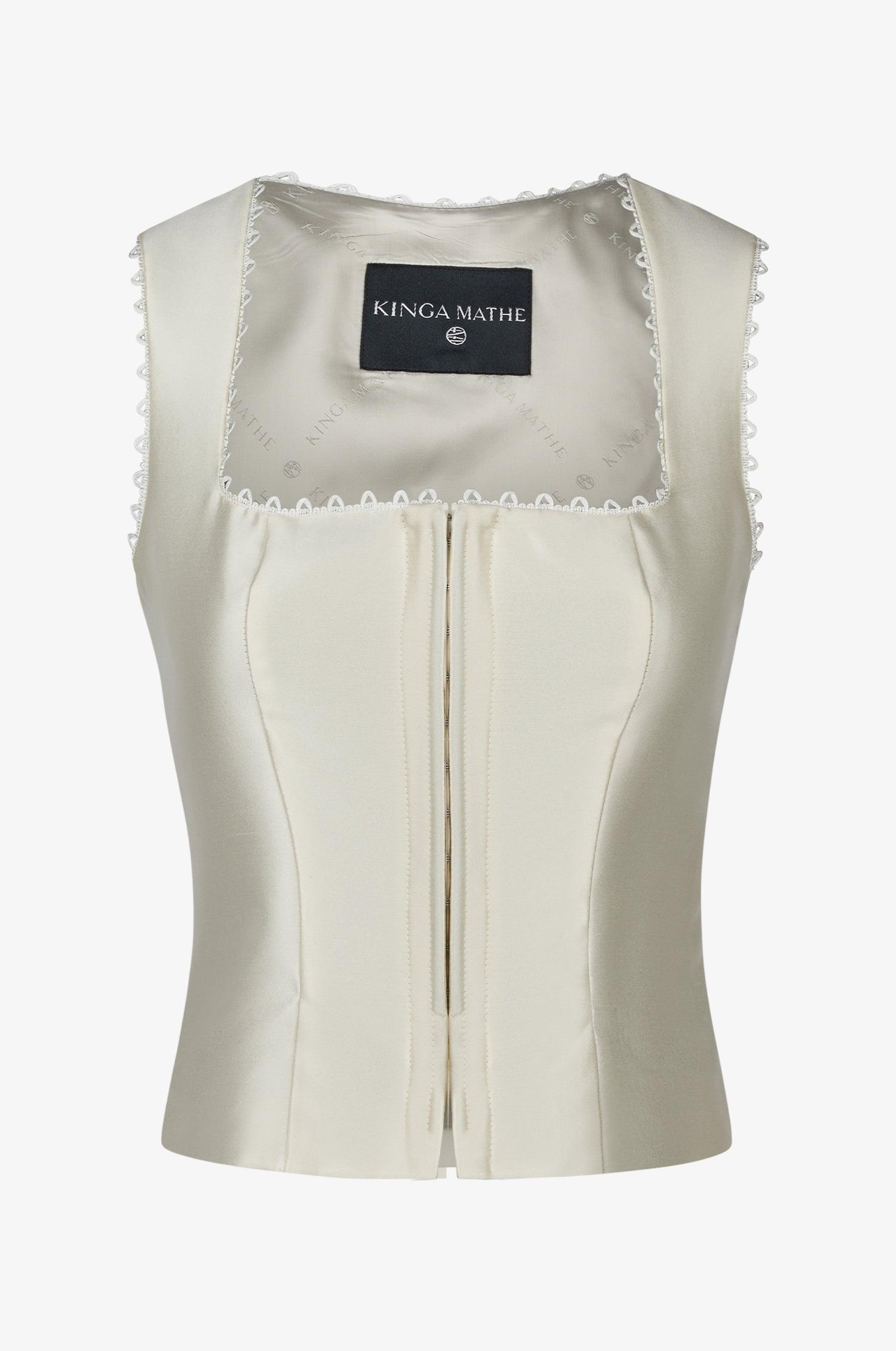 Mieder Alva in Ivory - TRACHT À PORTER