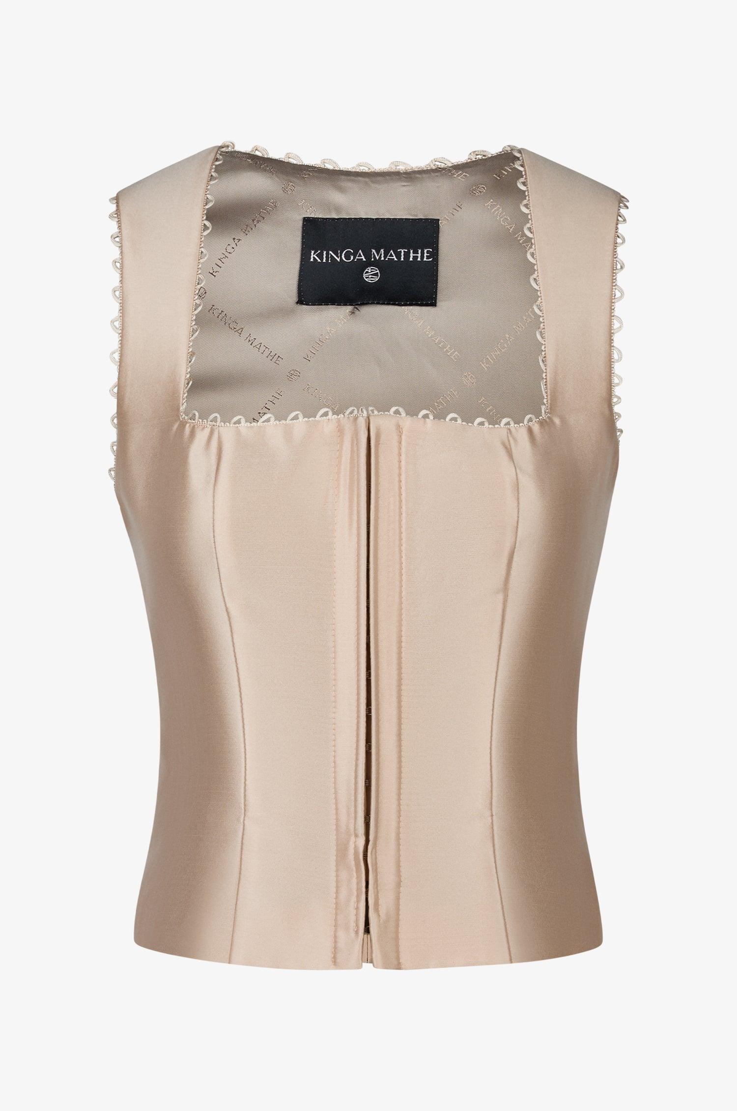 Mieder Alva in Apricot - TRACHT À PORTER