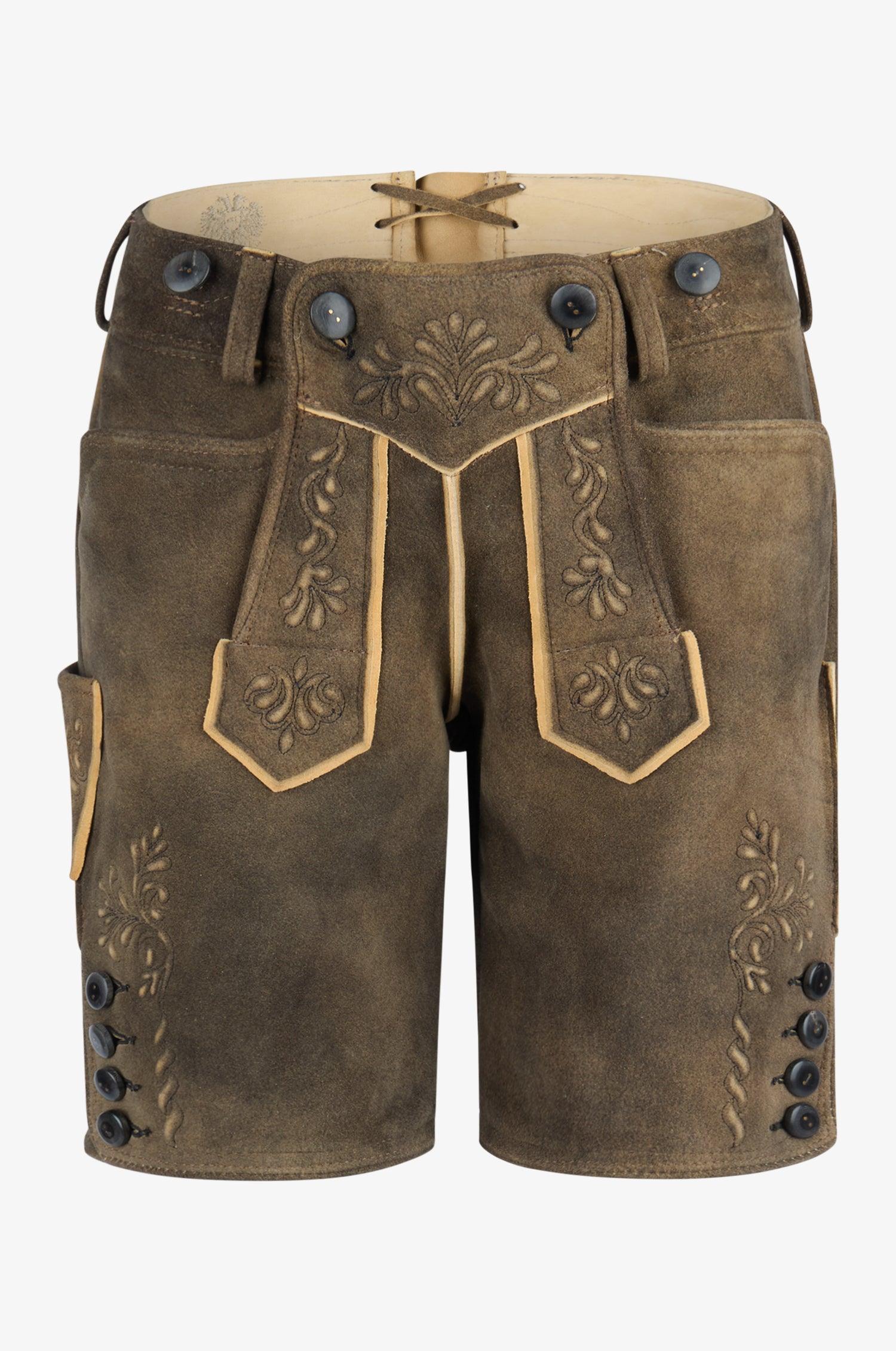 Damen Lederhose Nina in Ahorn - TRACHT À PORTER