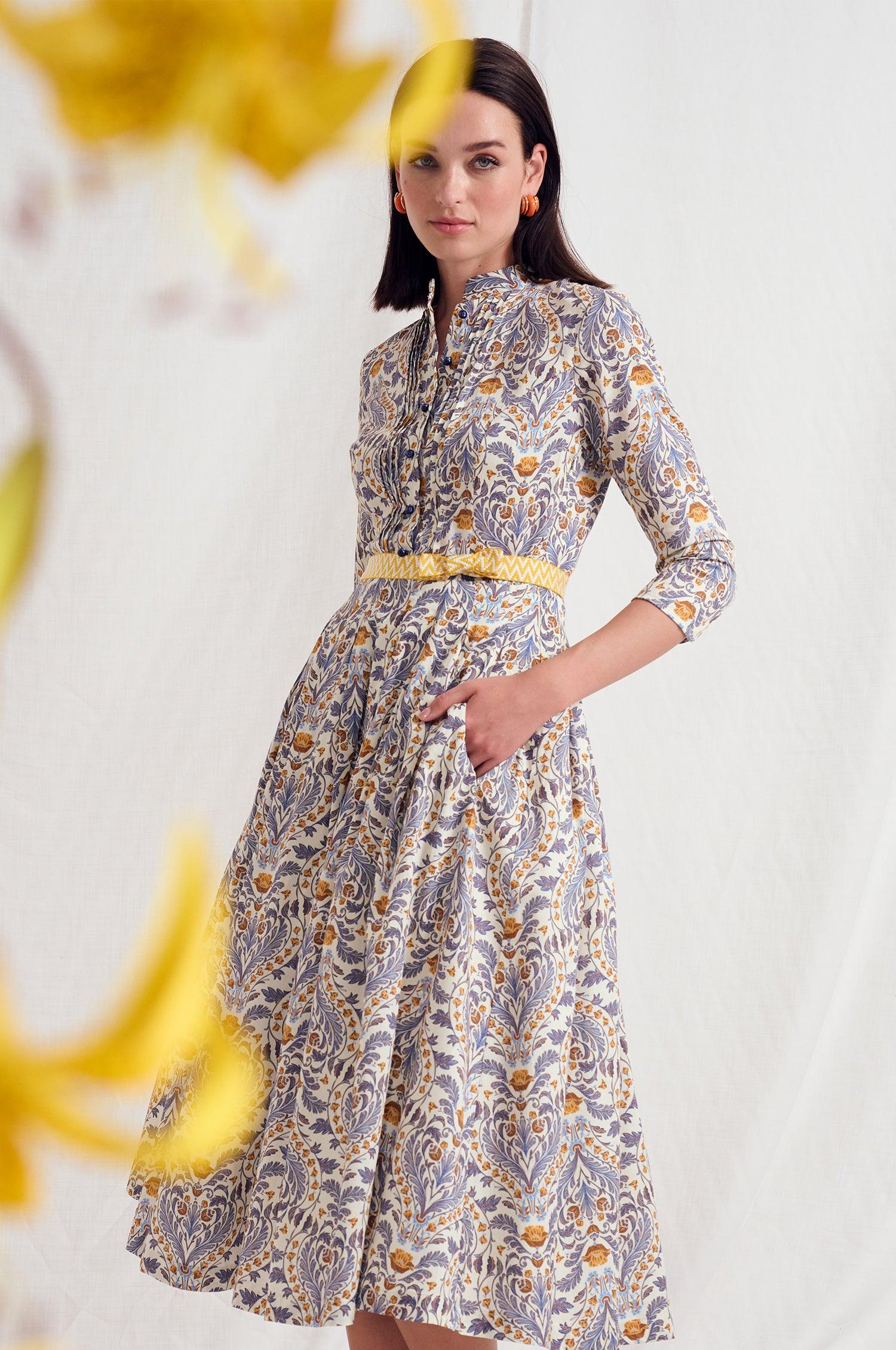 Kleid Odelia in Nachtblau - TRACHT À PORTER