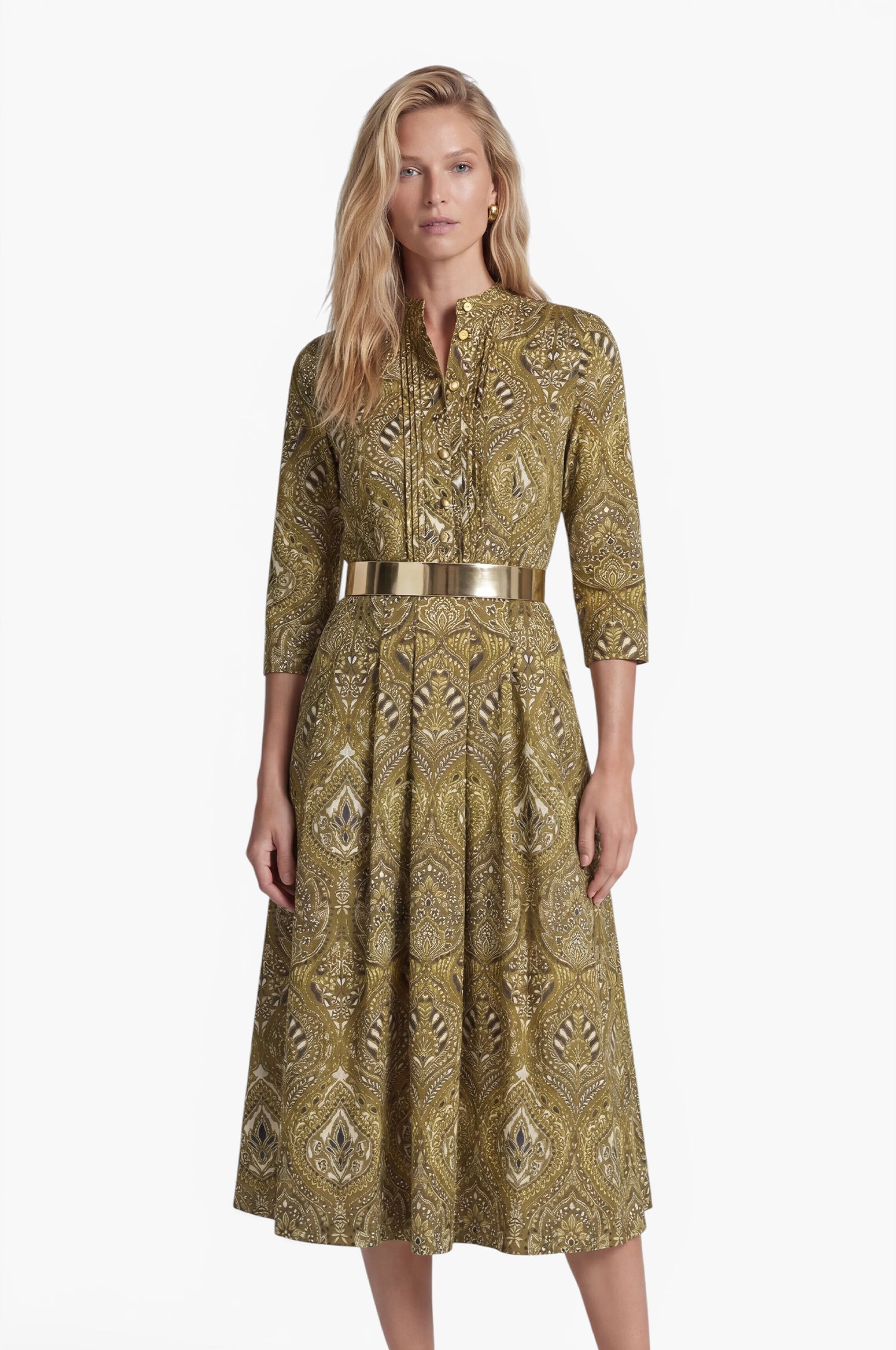 Kleid Odelia in Olive