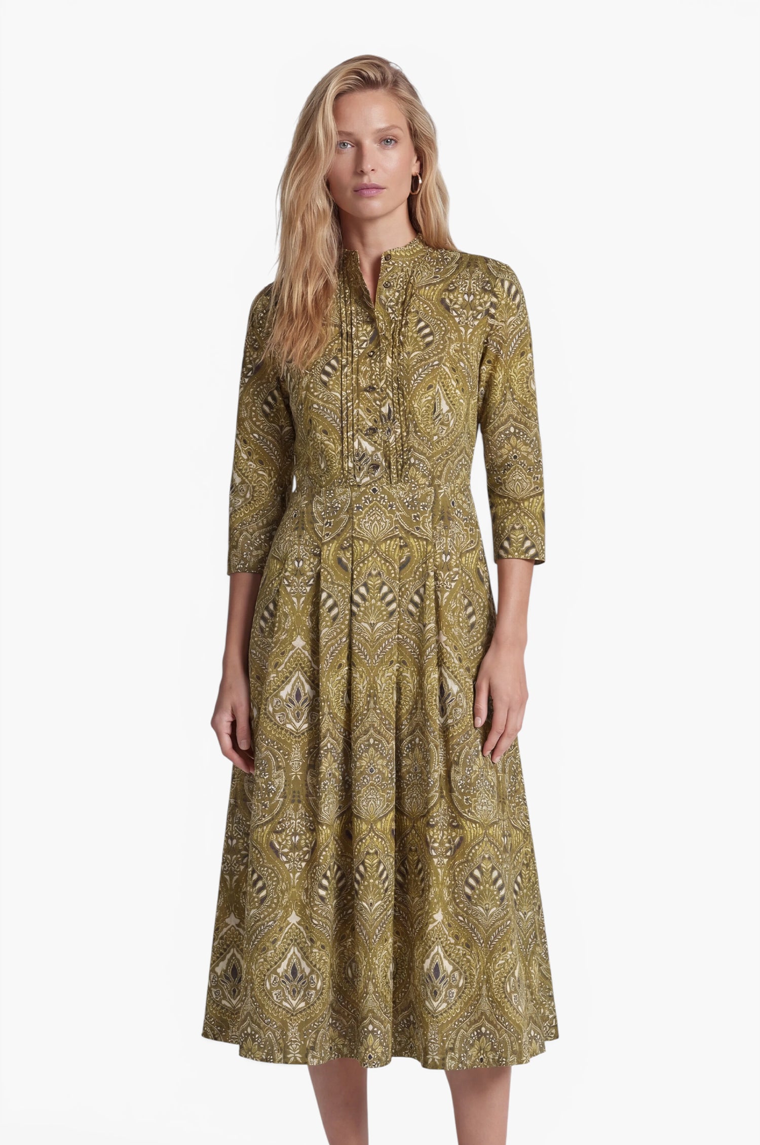 Kleid Odelia in Olive