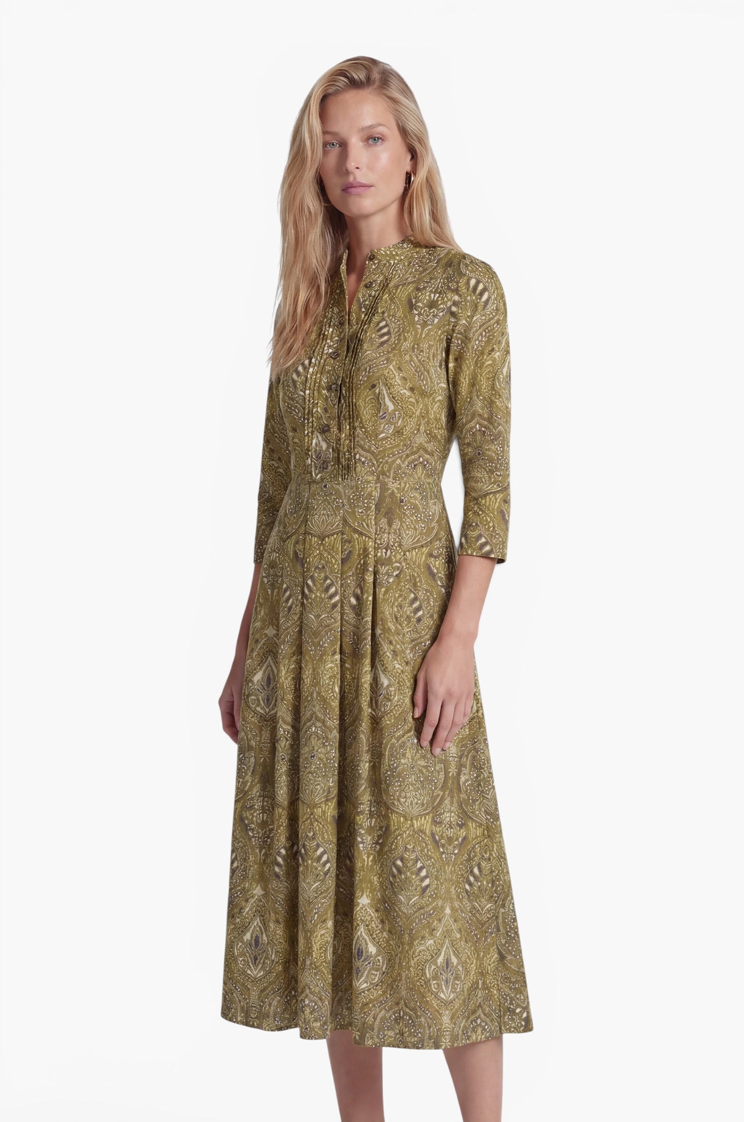 Kleid Odelia in Olive