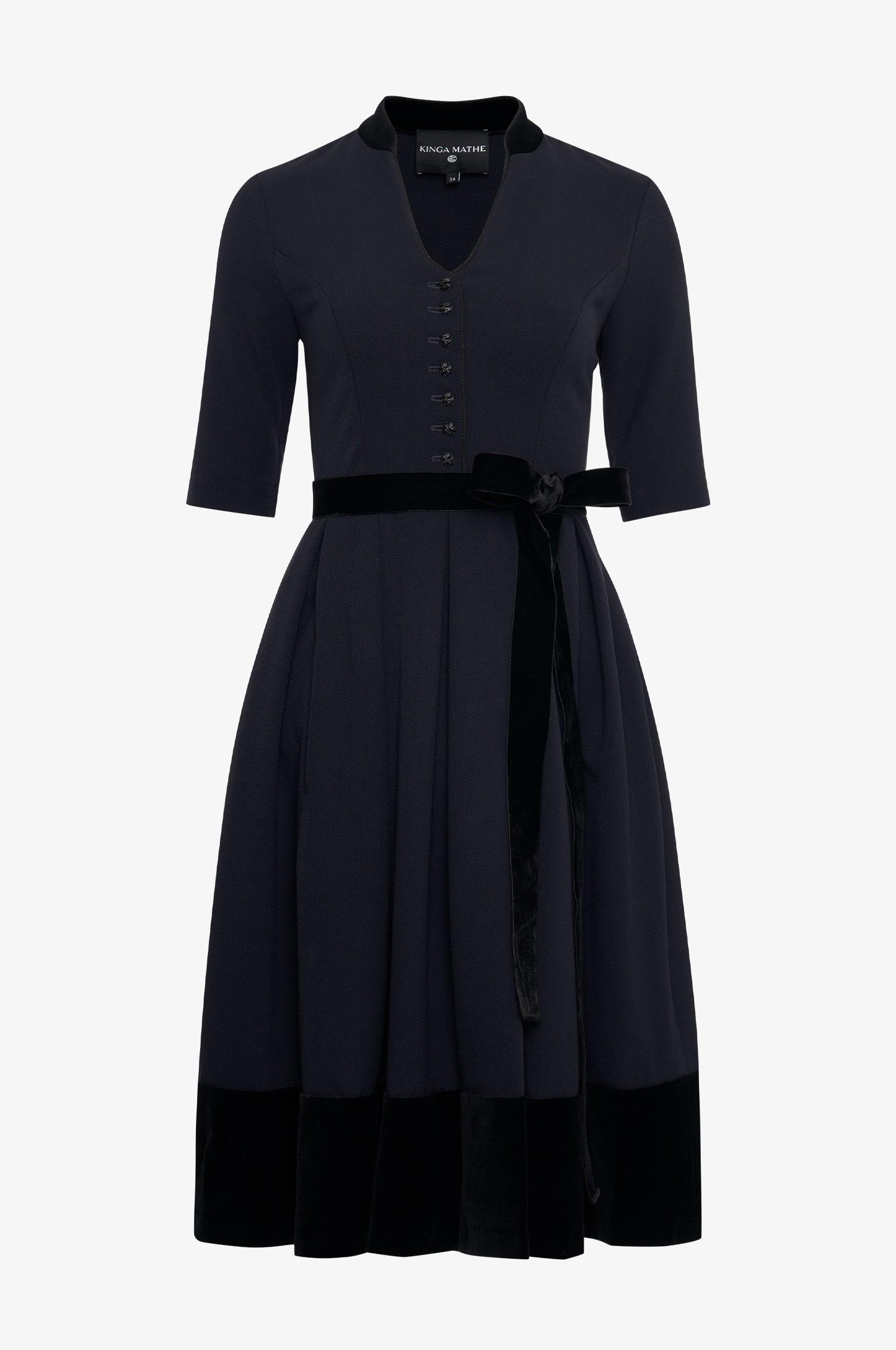 Dirndlkleid Palmsprings in Nachtblau - TRACHT À PORTER