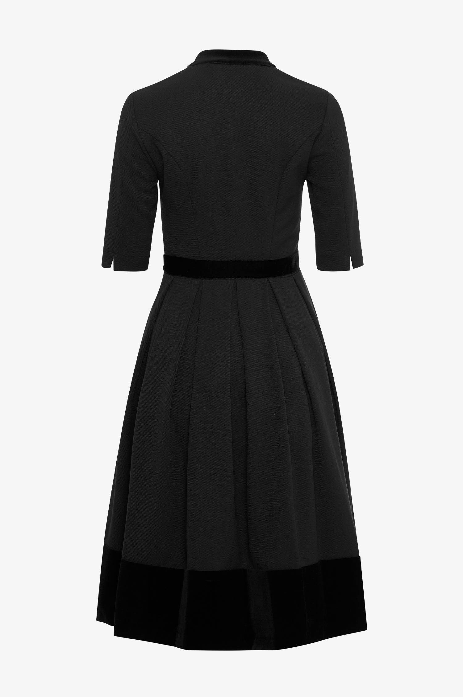 Dirndlkleid Palmsprings in schwarz - TRACHT À PORTER