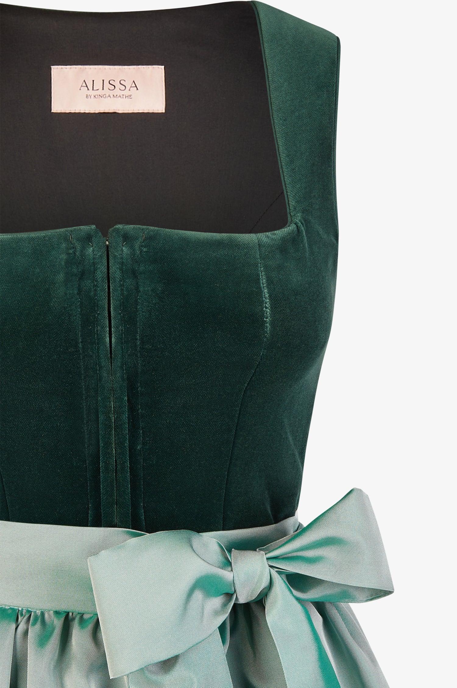 Dirndl Paulina in Pinie - TRACHT À PORTER