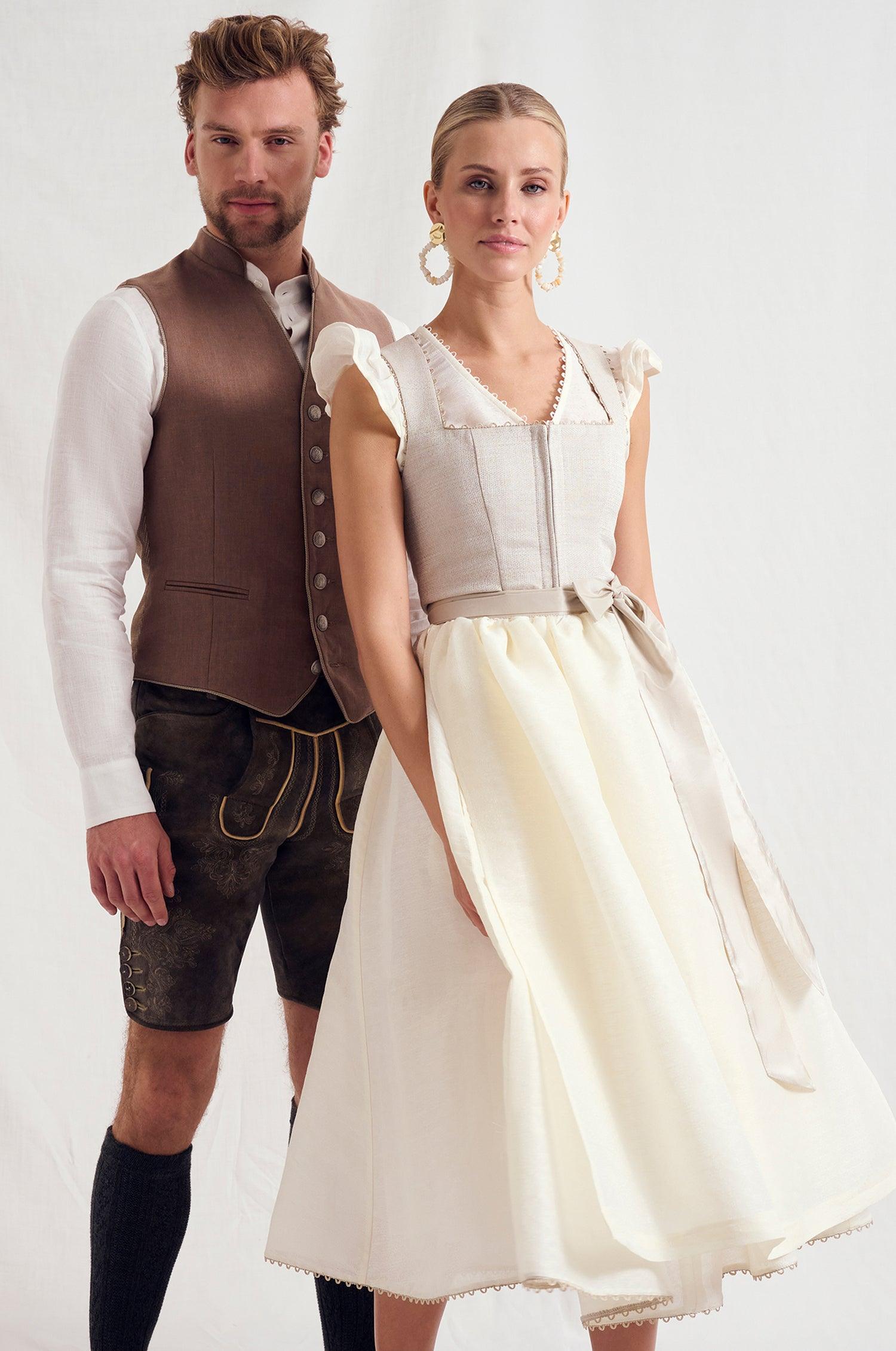 Dirndl Perugia in Beige - TRACHT À PORTER