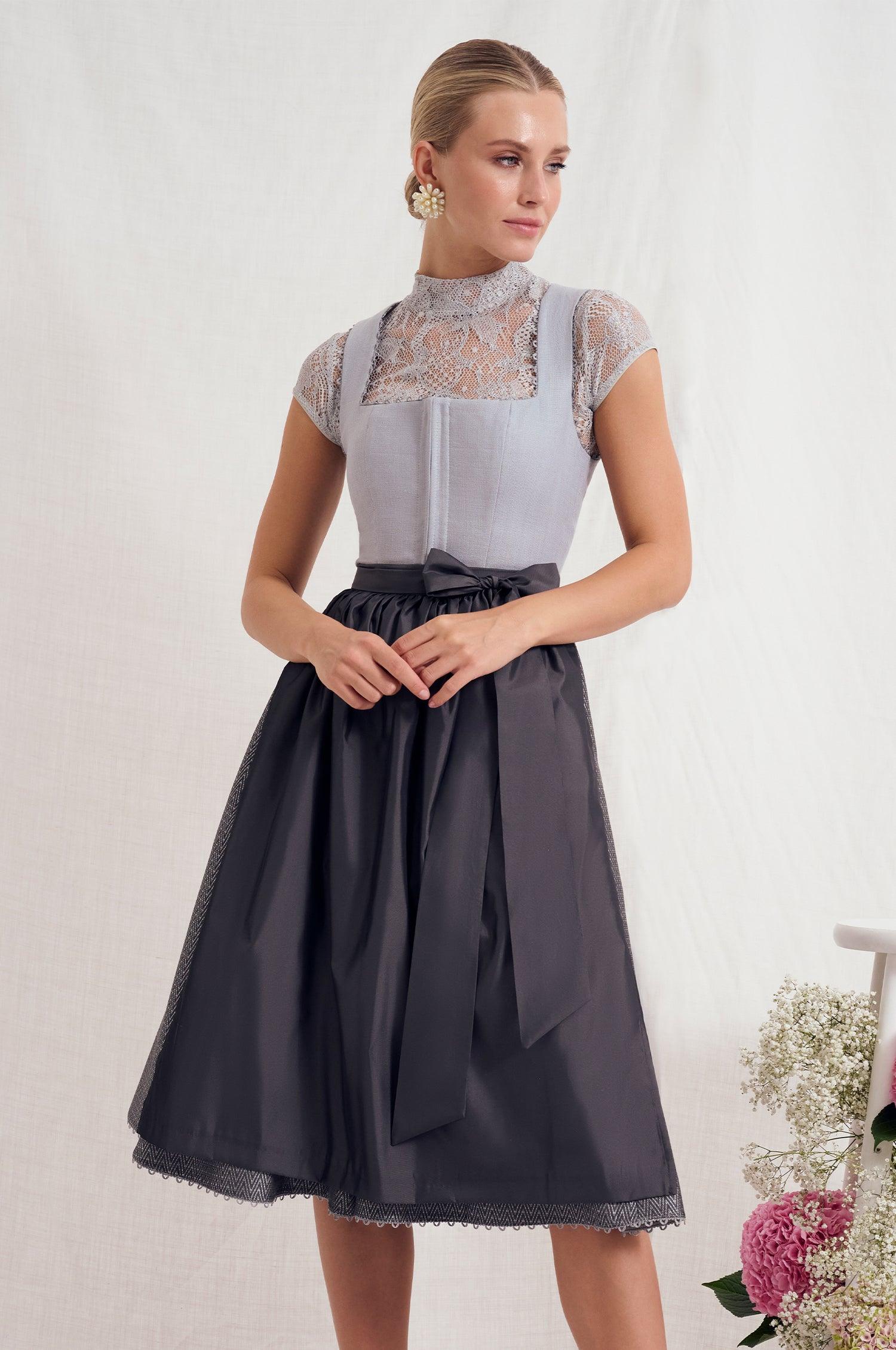 Dirndl Pavia in Grau - TRACHT À PORTER