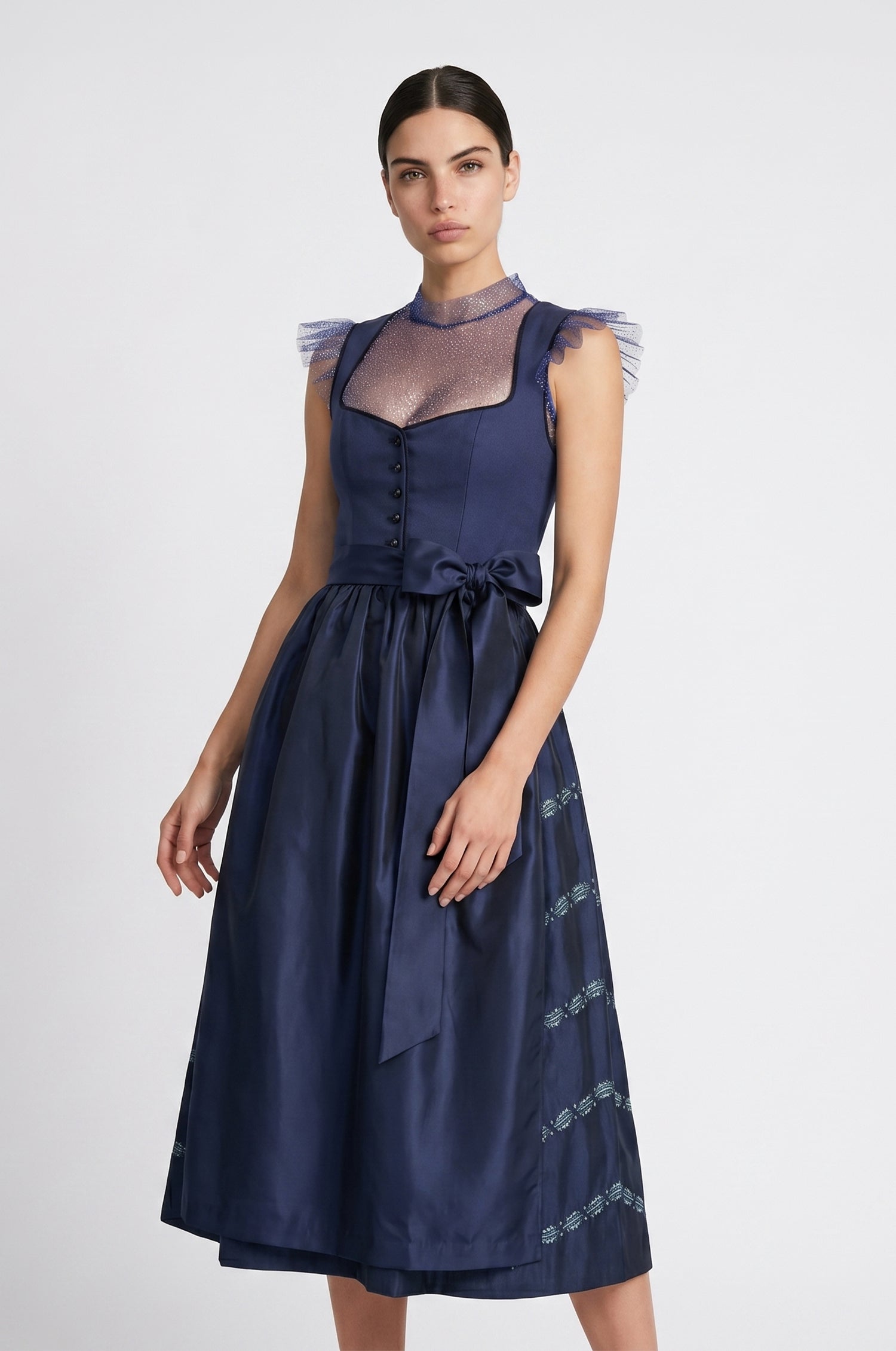 Dirndl Pescara in Nachtblau