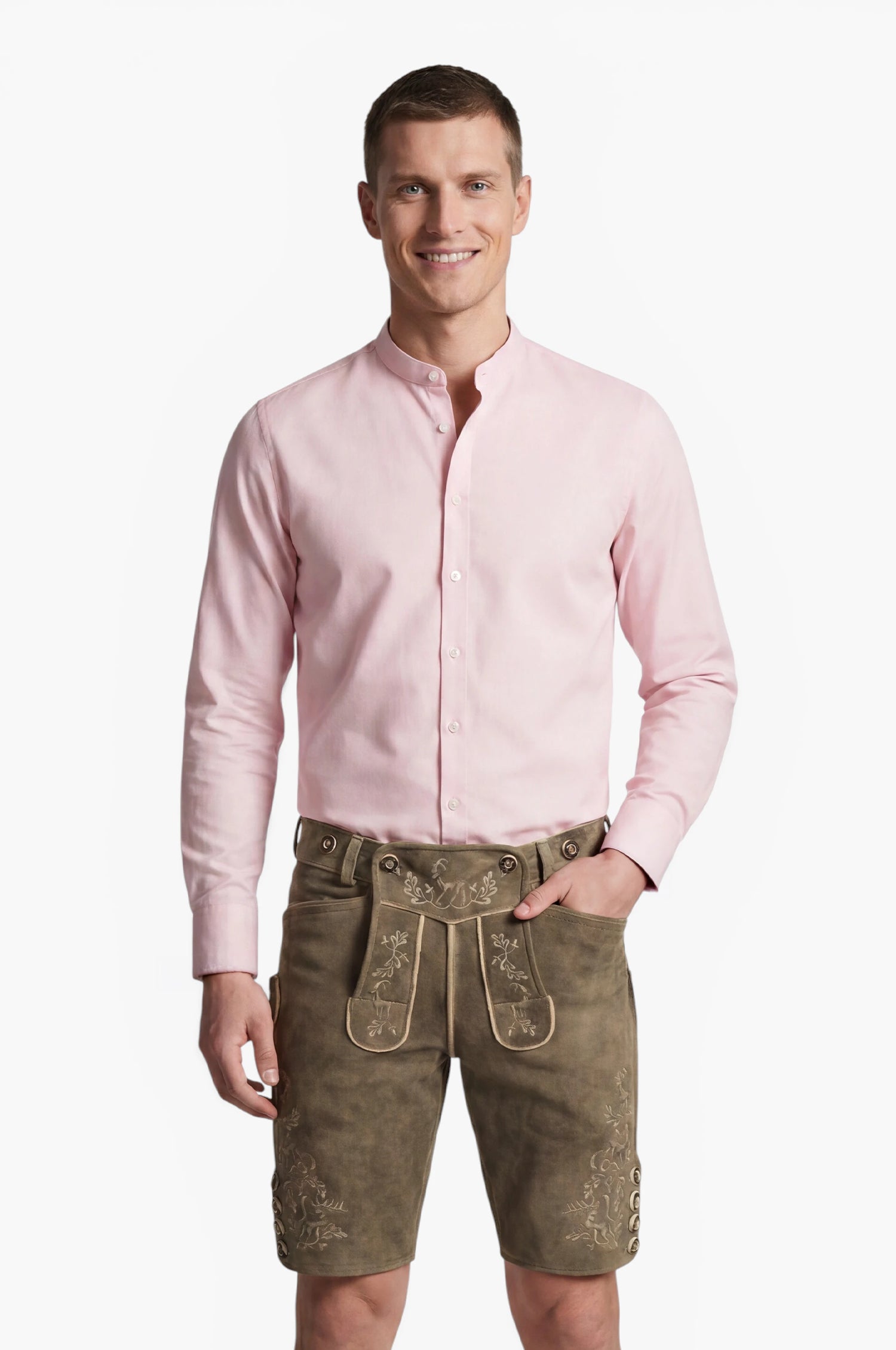 Hemd Leo in Rosa