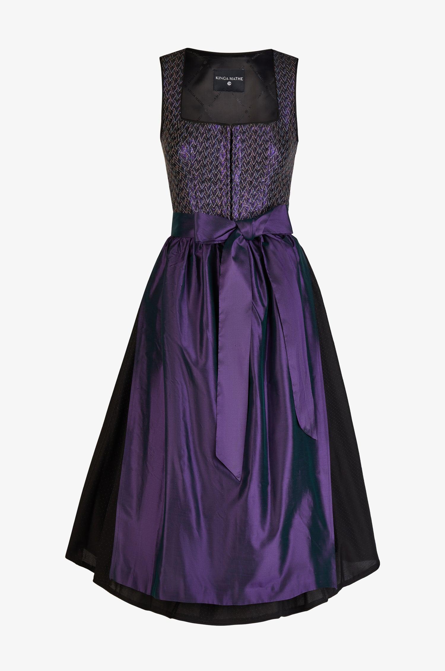 Dirndl Polly in Purple - TRACHT À PORTER