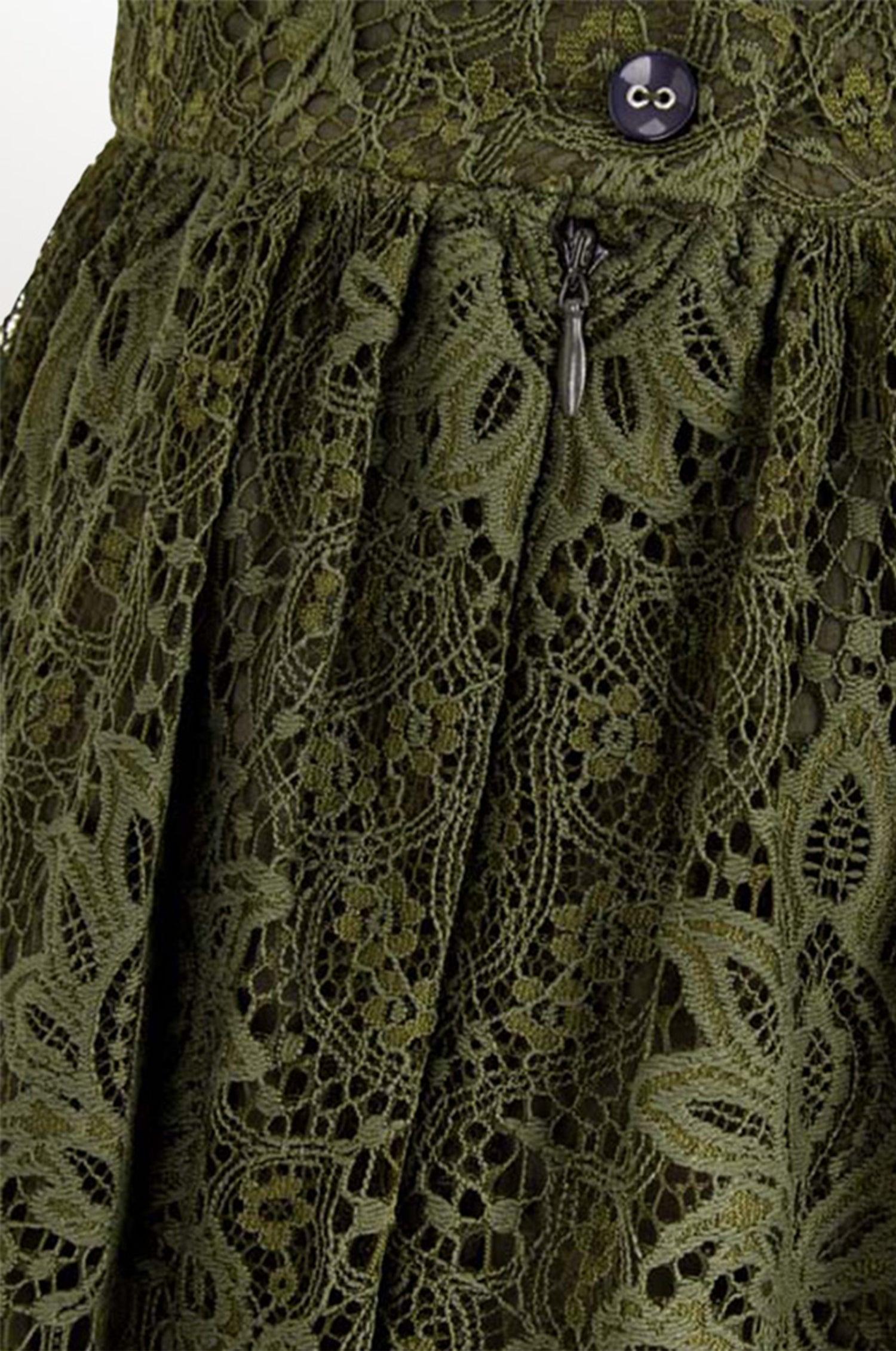 Rock Carmen in Olive - TRACHT À PORTER