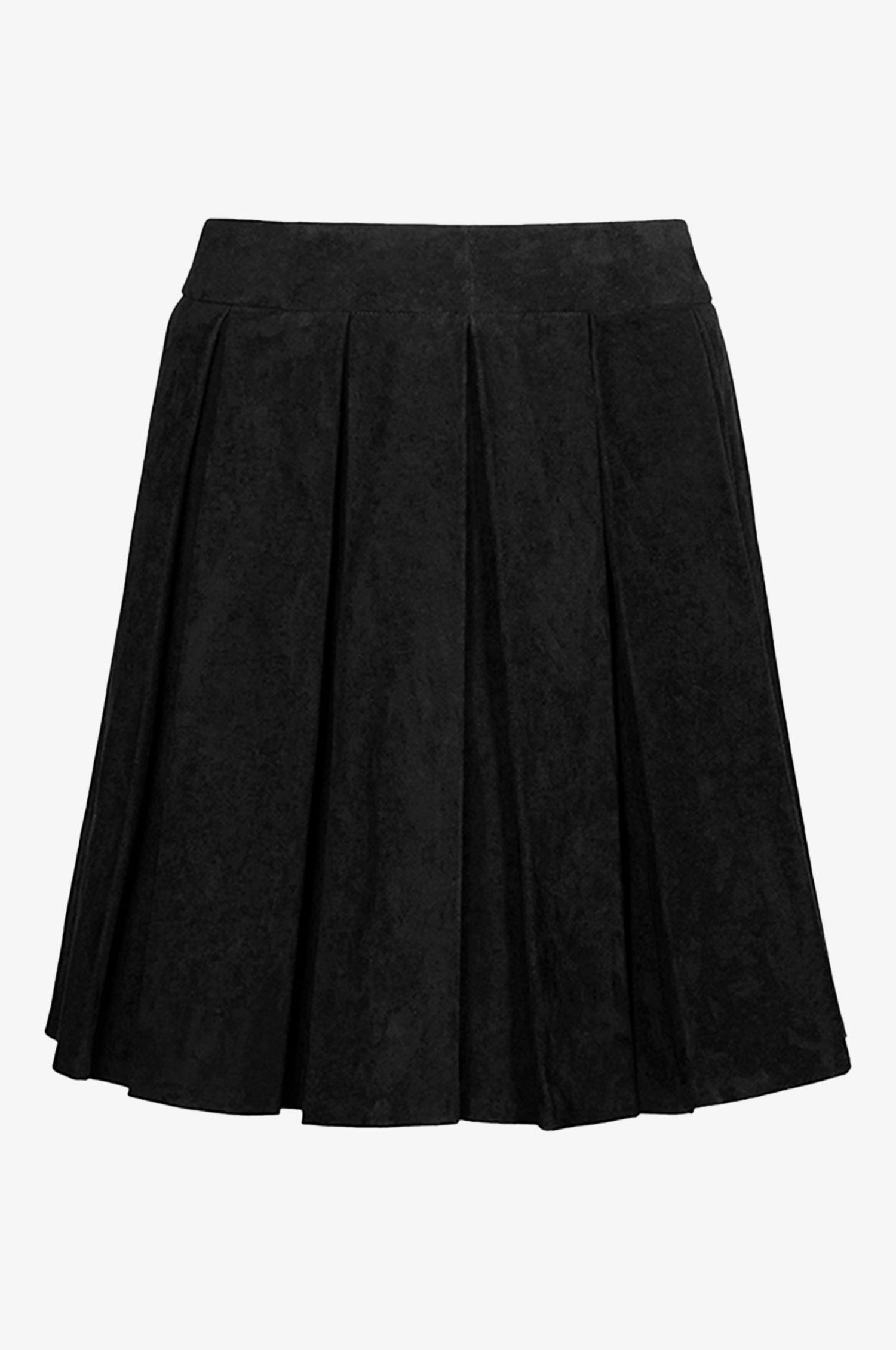 Lederrock Lauren in Schwarz - TRACHT À PORTER