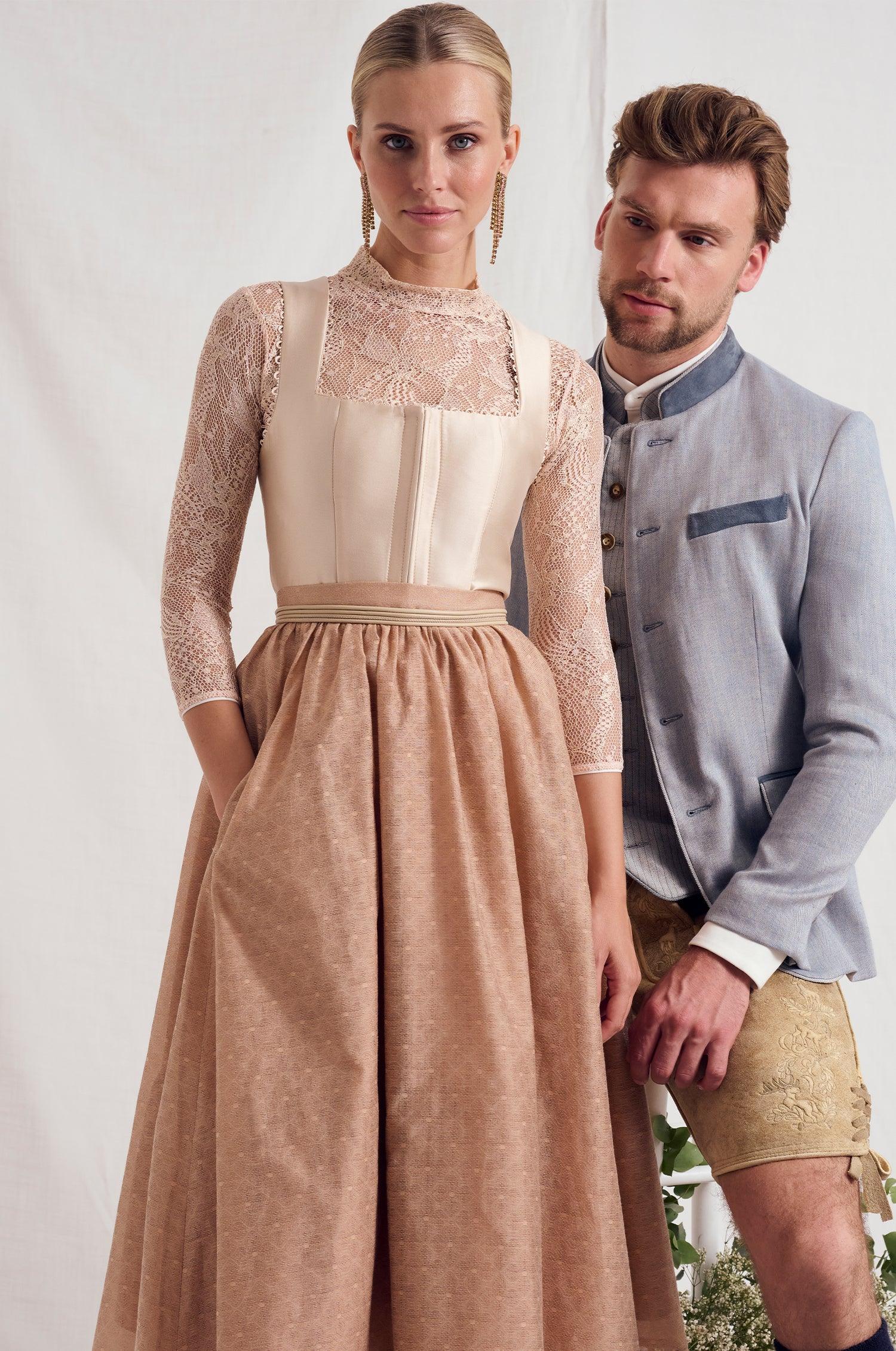 Rock Kinga in Apricot - TRACHT À PORTER