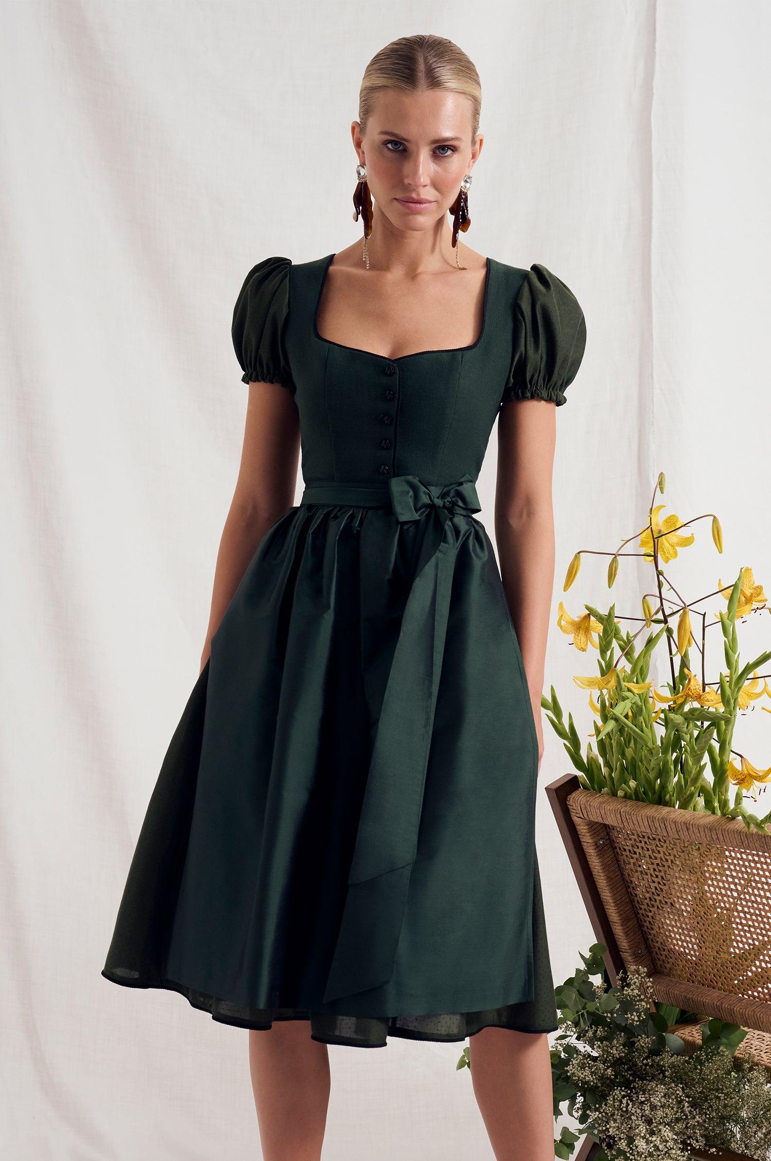 Dirndl Sanremo in Forest - TRACHT À PORTER